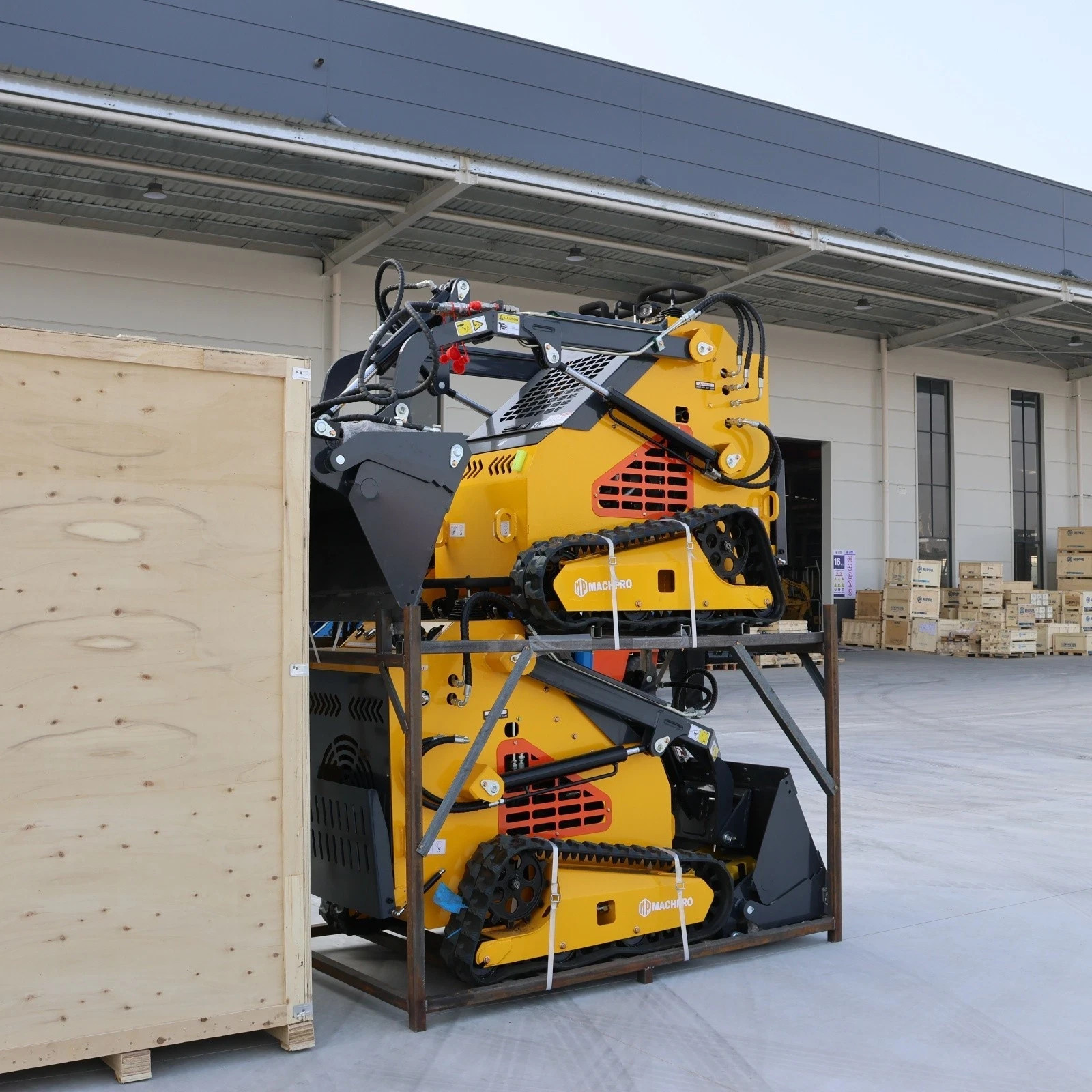 Mini Skid Steer Track Loader | 13.5HP GAS Engine |Tracked Loader,Hydrualic,NEW
