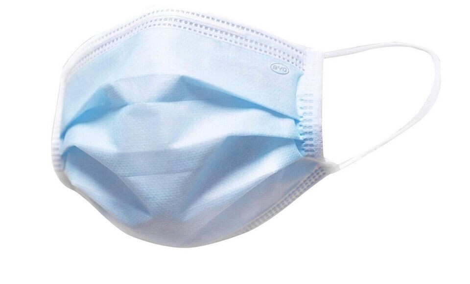 4x Boxes 200pcs BYD CARE Surgical Face Flat Mask Disposable Single Use 50 pcs ea