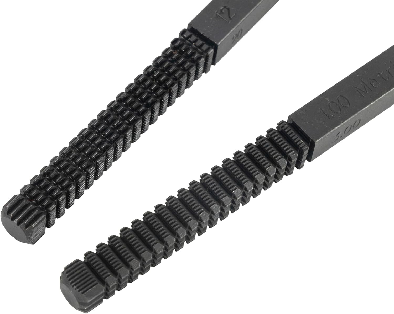 HFS(R) 3PCS Thread Repair File Set High Carbon Steel Thread Restorer SAE&Metric