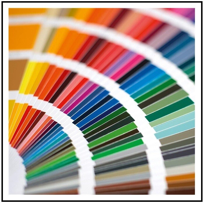 RAL K7 Color Chart, 216 Colors, Gloss, 8 Languages