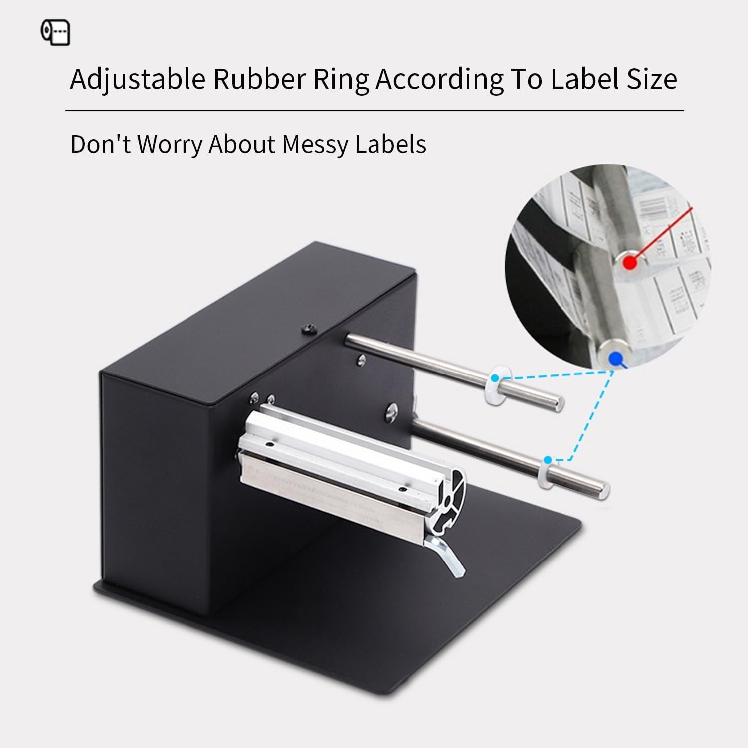 Automatic Label Rewinder Speed-Adjustable Label Rewinding Machine, Synchroniz…