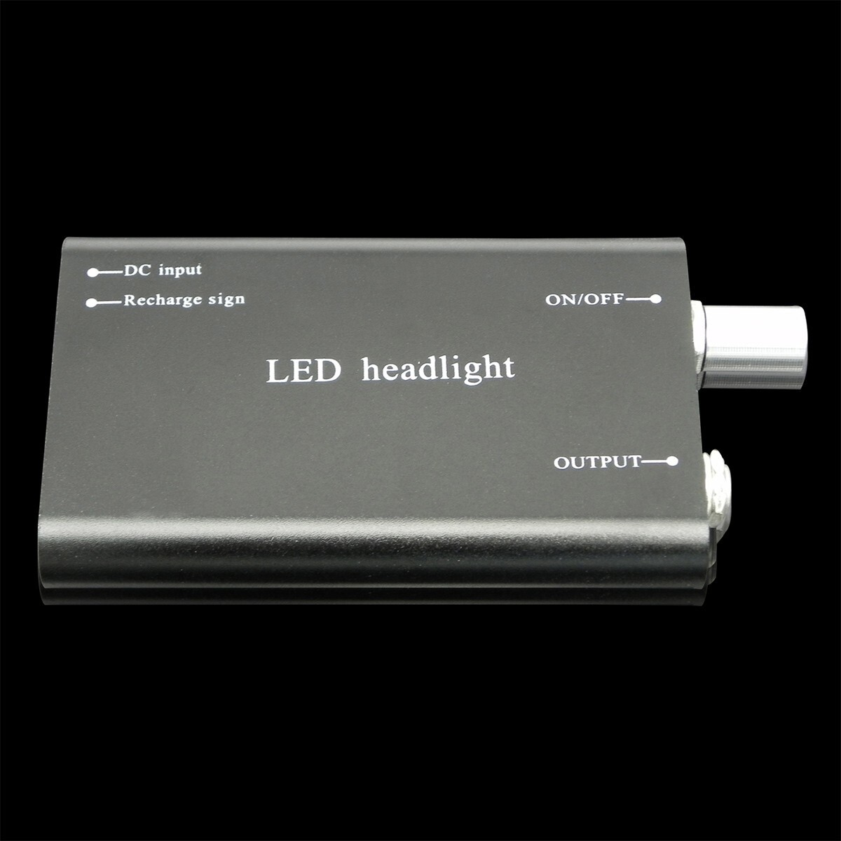 Dental Lab LED Headlight Lamp Use for Surgical Medical Loupe Magnifier Black