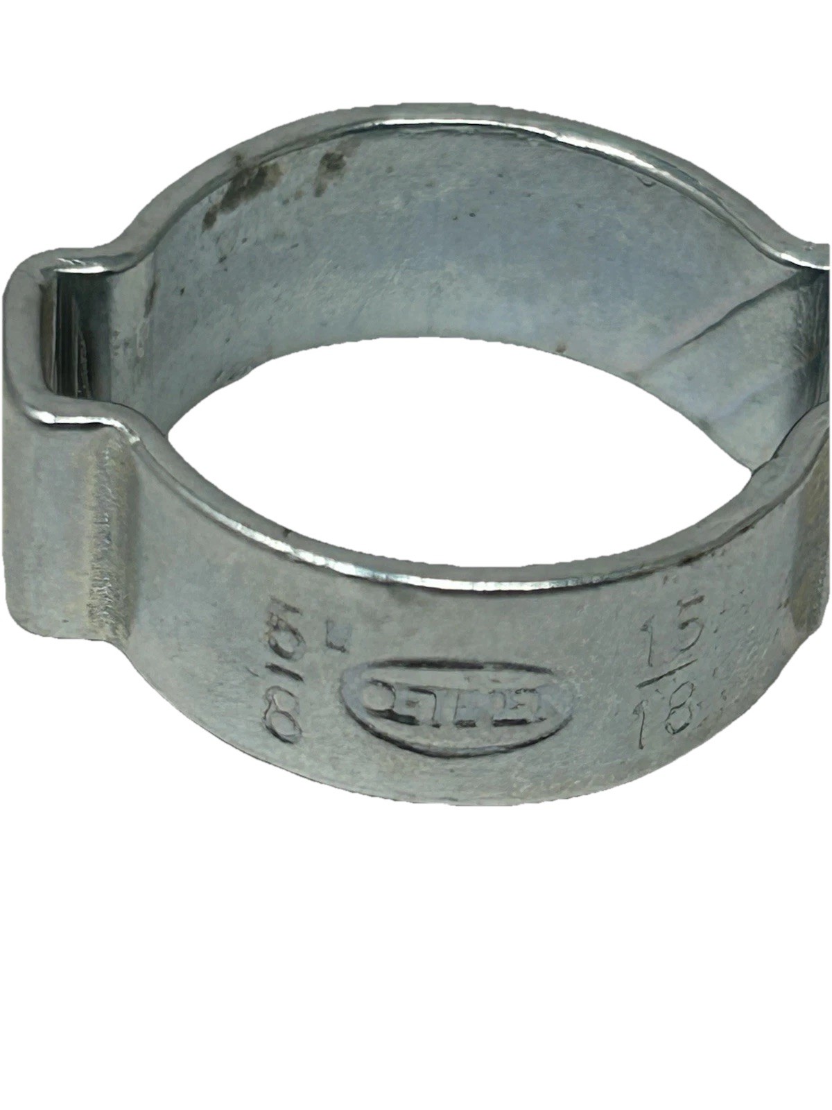 (Qty.100) Oetiker 5/8″ 2-Ear Hose Crimp Clamp 1518 Zinc Plated Steel 🇺🇸