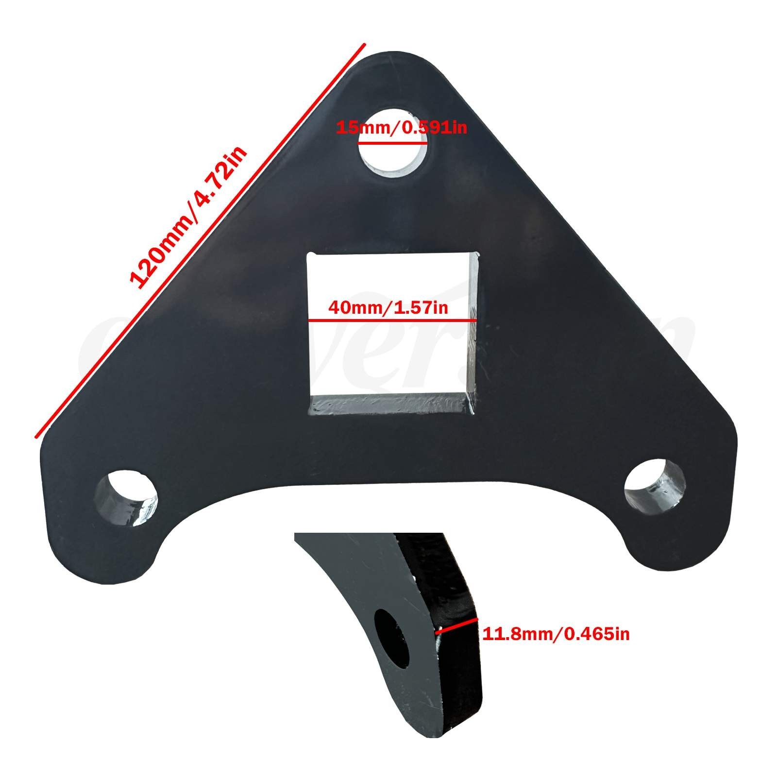 China Mini Excavator Drive Motor Reinforcement Brackets