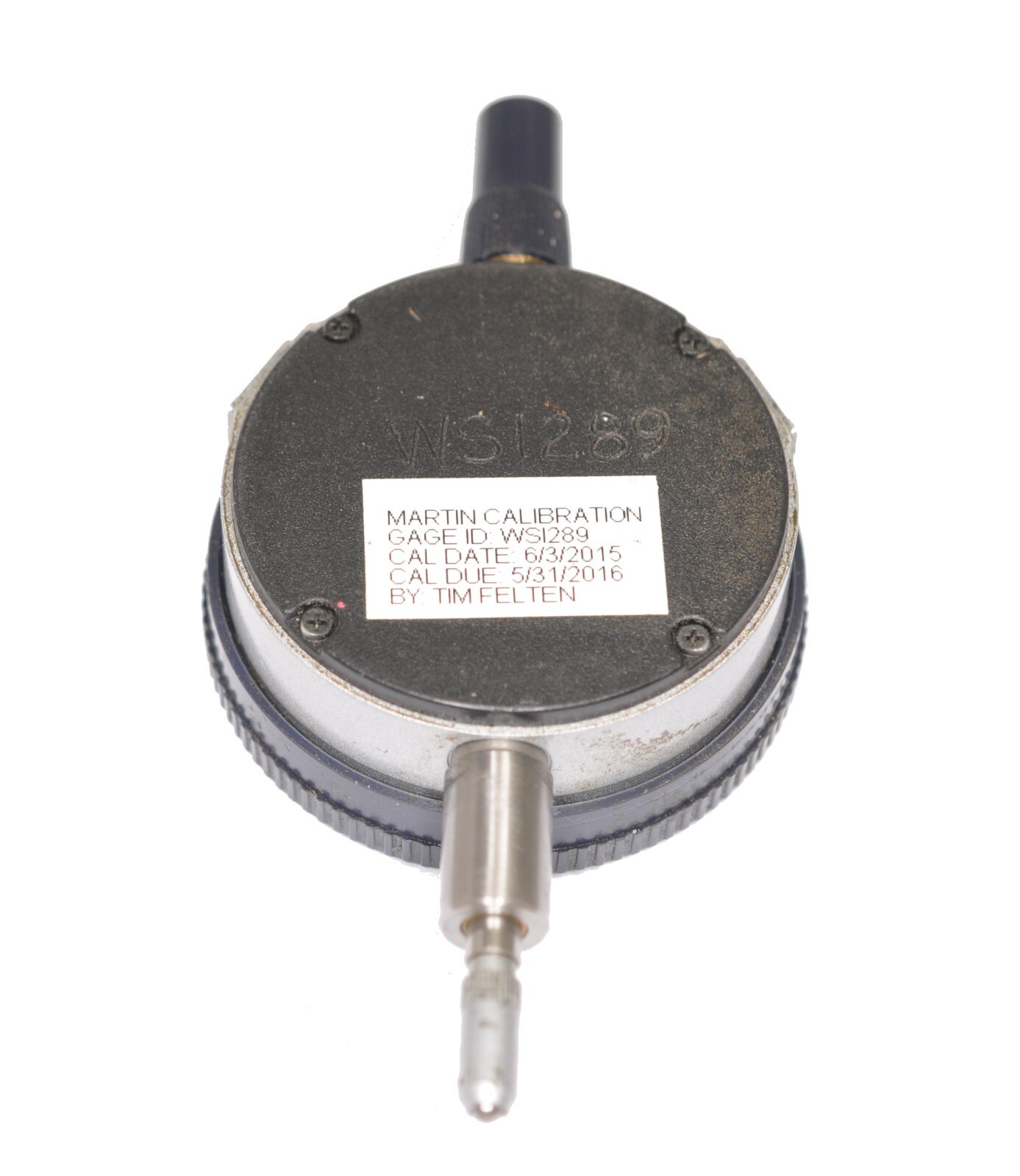 MITUTOYO Dial Indicator – #29238-10 ~ FlatBack : 0 in to 0.05 in Range,