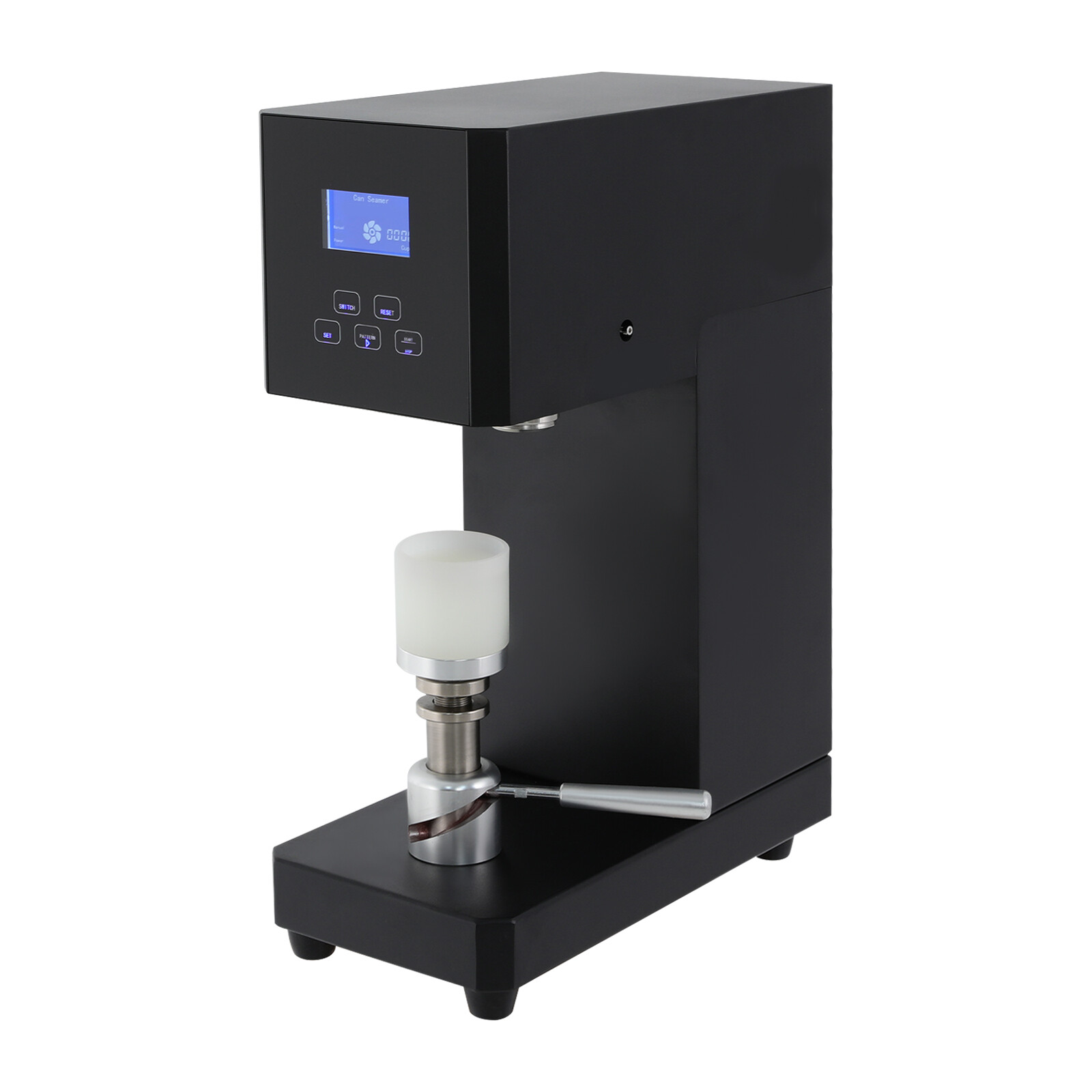 Semi Automatic Pop Can Sealing Machine Cola Can Sealer Container Plastic Bottles