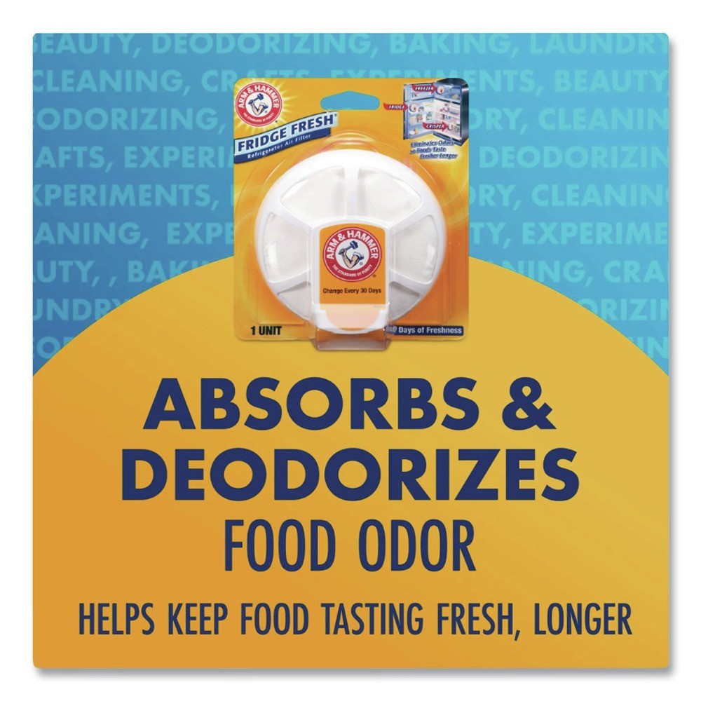 Arm & Hammer 3320001710 5.5 oz. Fridge Fresh Baking Soda – Unscented (8/CT) New