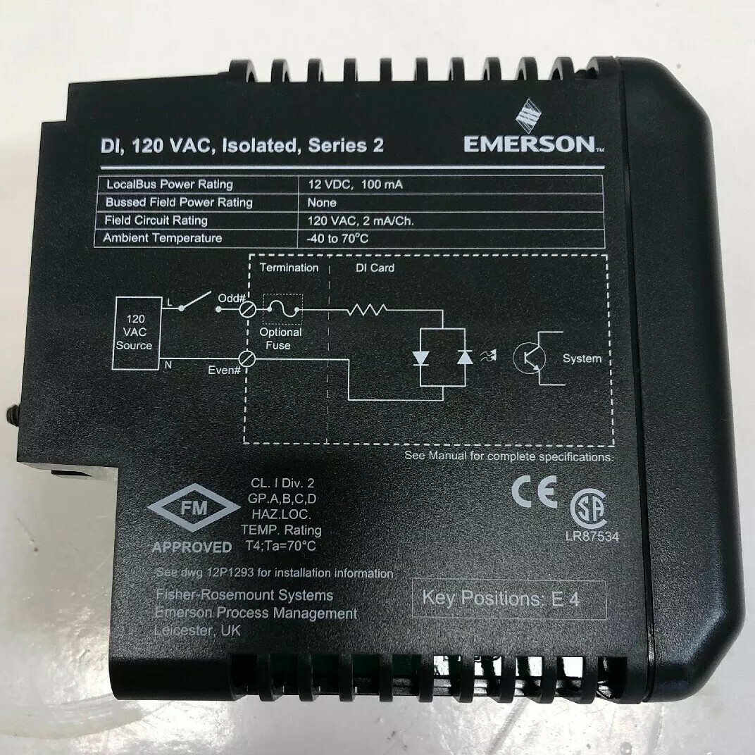 USED FISHER ROSEMOUNT DELTA V 12P3902X012 MODULE KJ3207X1-BA1 + WARRANTY