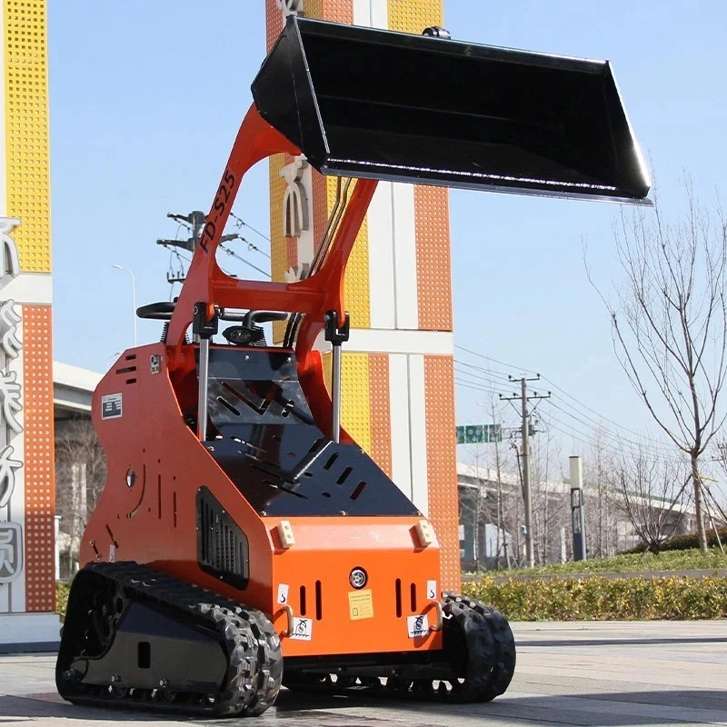 Upgraded 2025 Mini Skid Steer Track Loader Hydraulic Crawler Skid Pickup & Ship