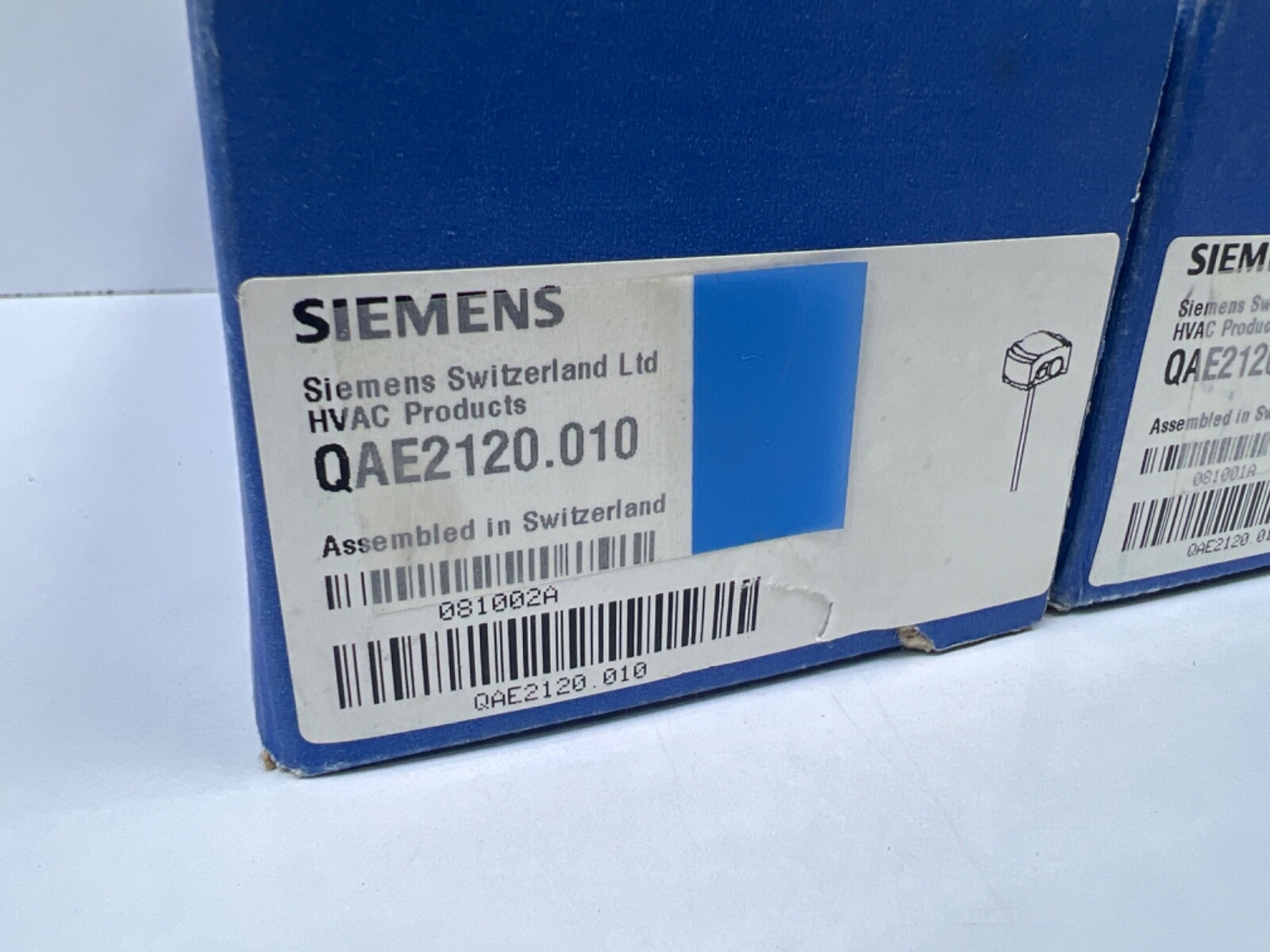 Lot 2 pcs SIEMENS Temperature sensor QAE2120.010
