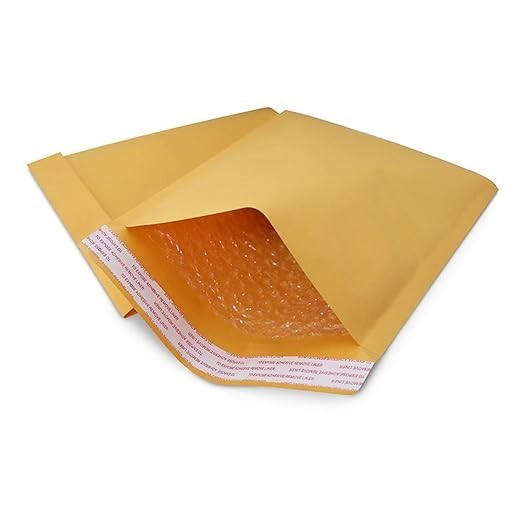 500 #000 4×8 Kraft Bubble Padded Envelopes Mailers Shipping Bags AirnDefense