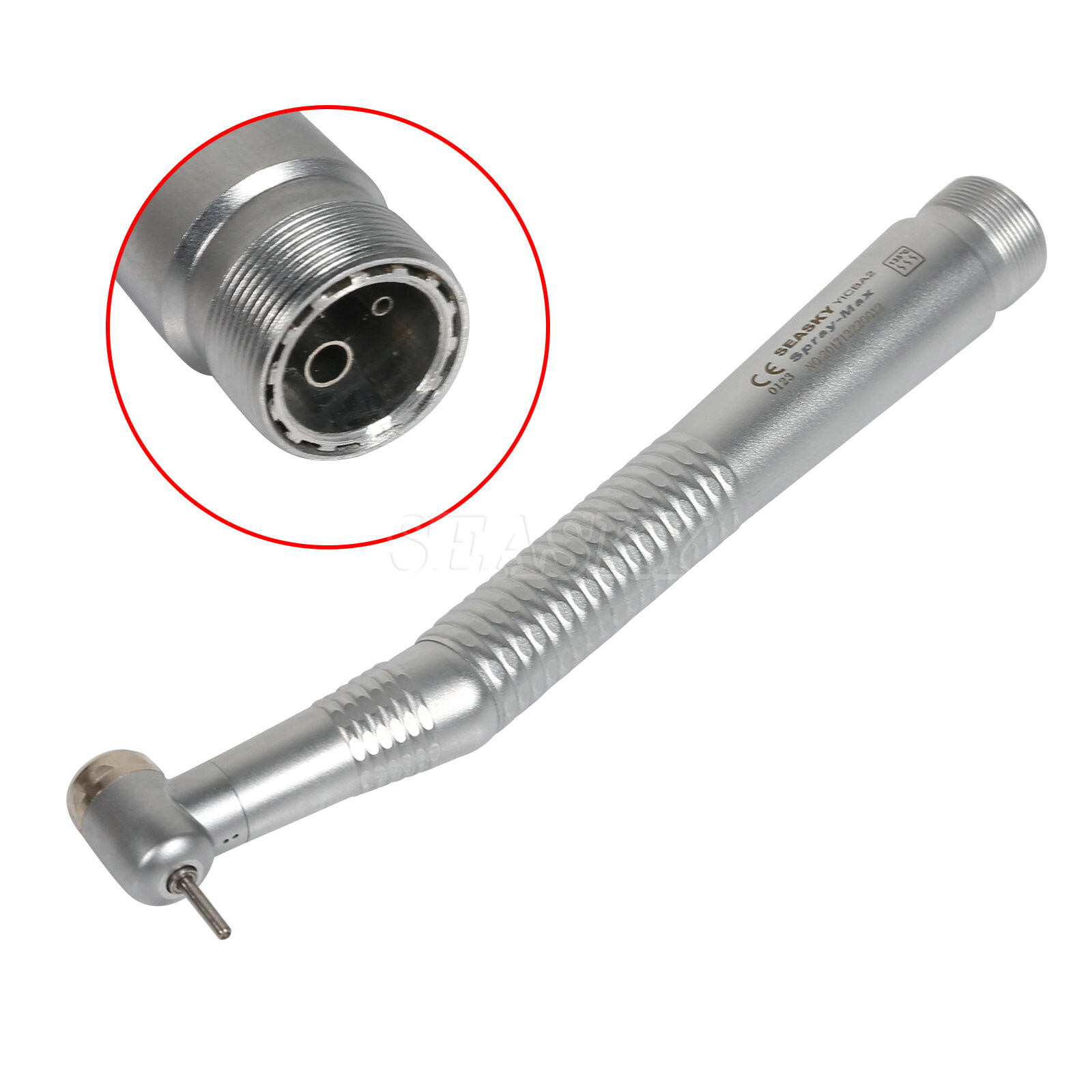 2xNSK Style Dental High Speed Handpiece Push Button head 2 Holes SK Y1BA2 in USA
