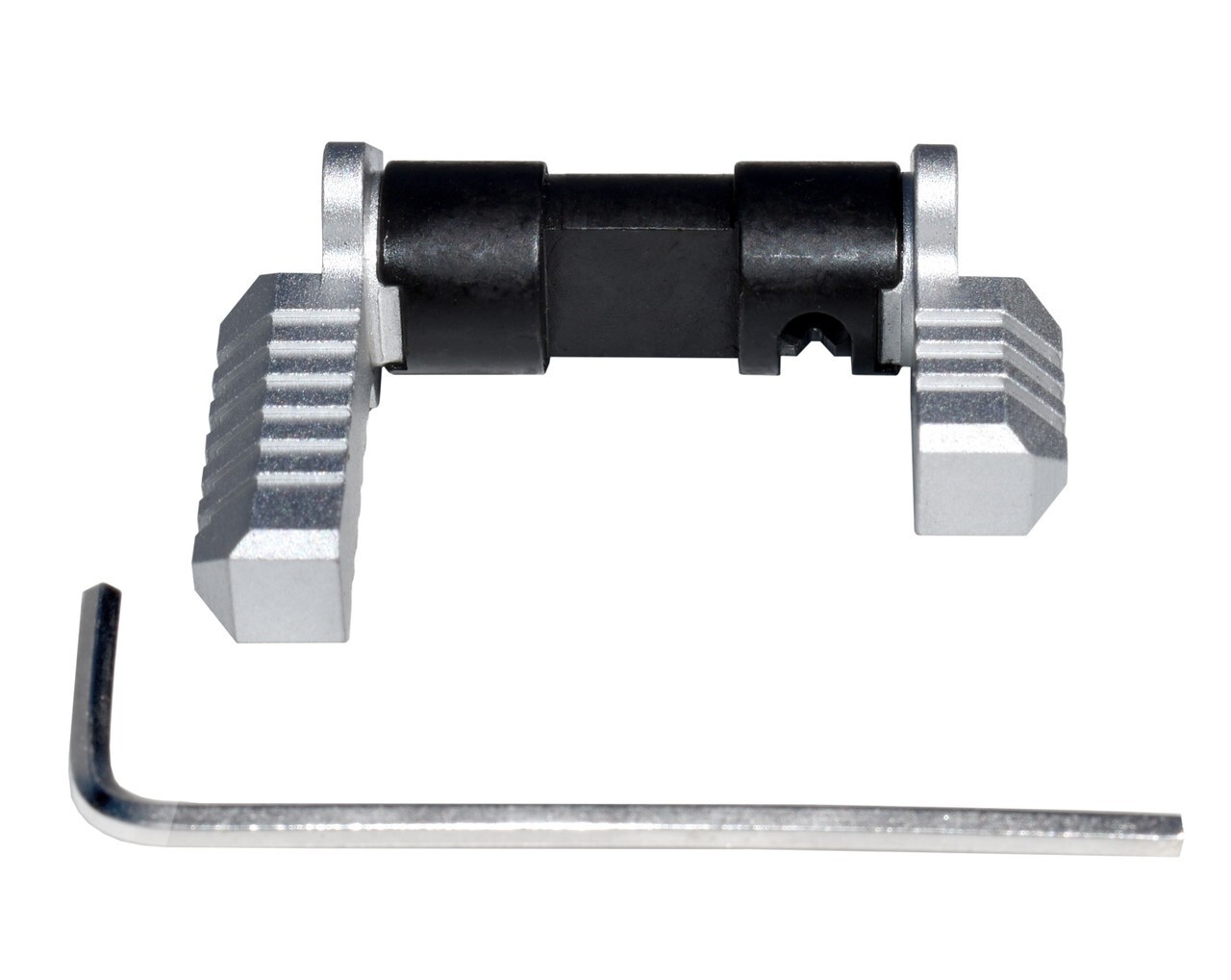 Ambidextrous Safety Selector Rotary Switch Silver!