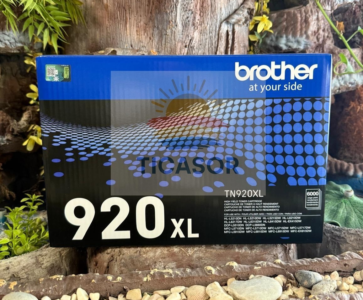 Brother TN920XL High-yield Toner Cartridge.6,000 pages
