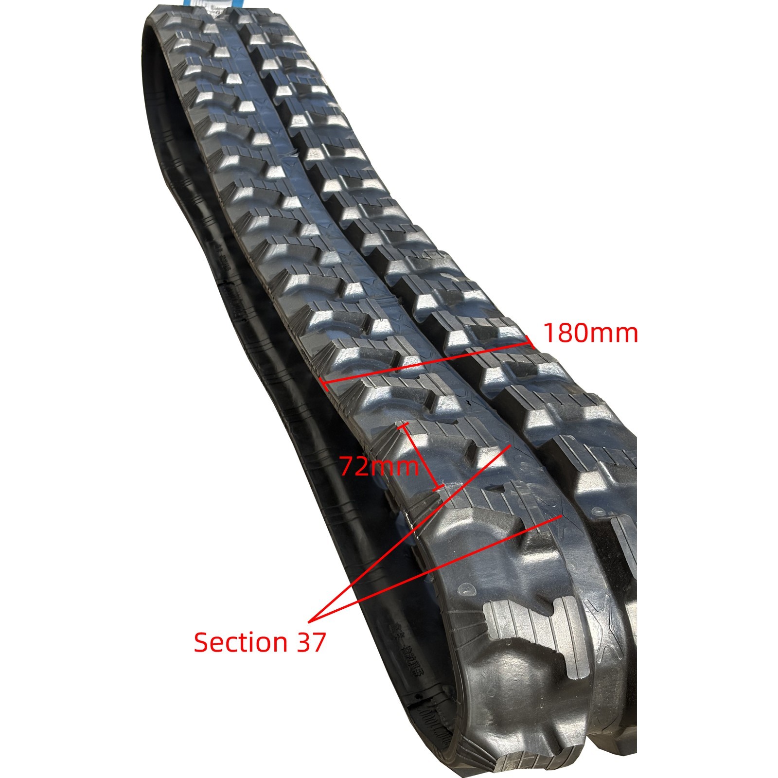Track 180*72*37/Suitable for mini excavators in China, free shipping, US stock