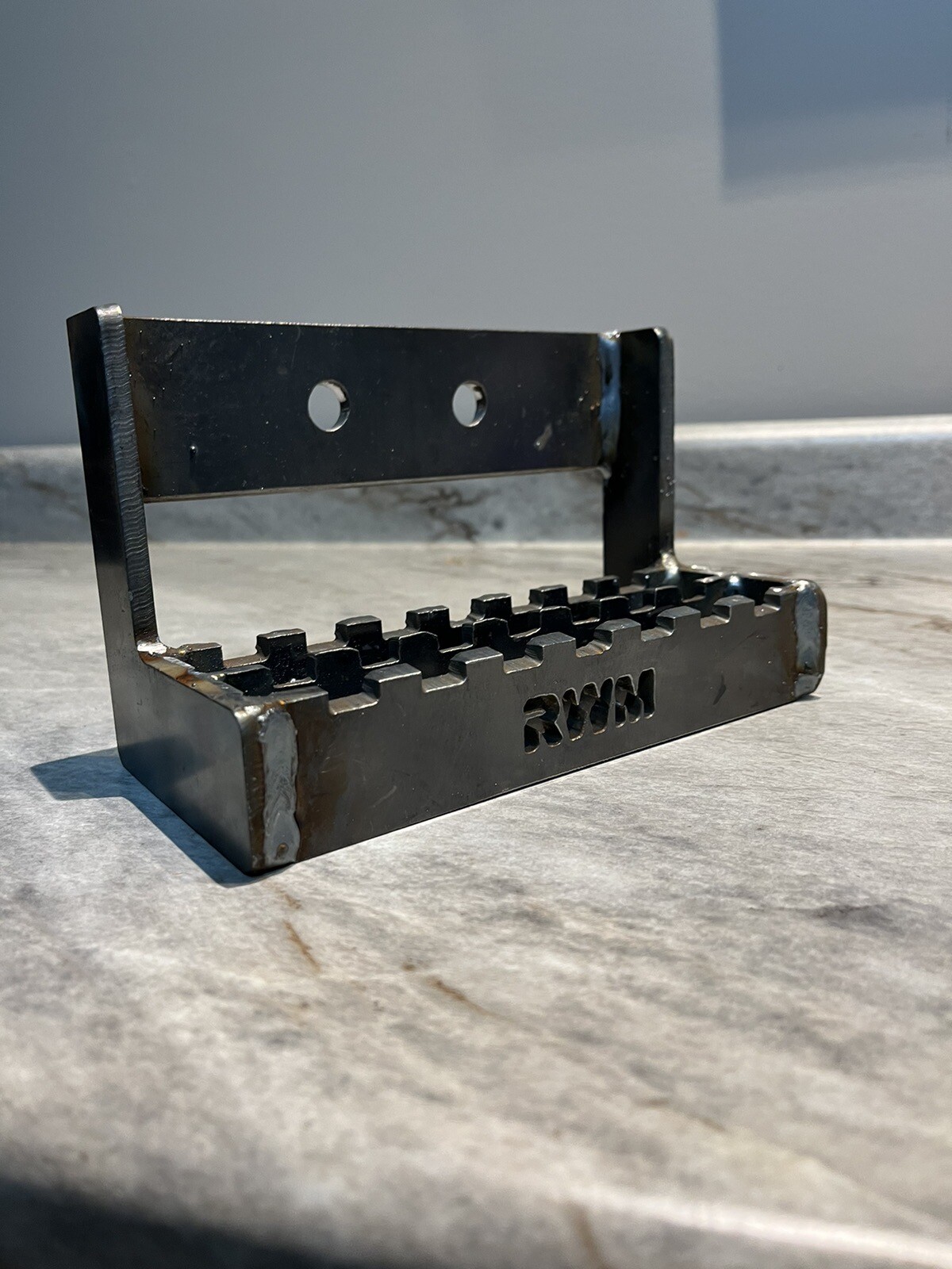 RWM Universal Brand New Bolt-On 5″drop step Raw Steel Step 1/4″ Thick
