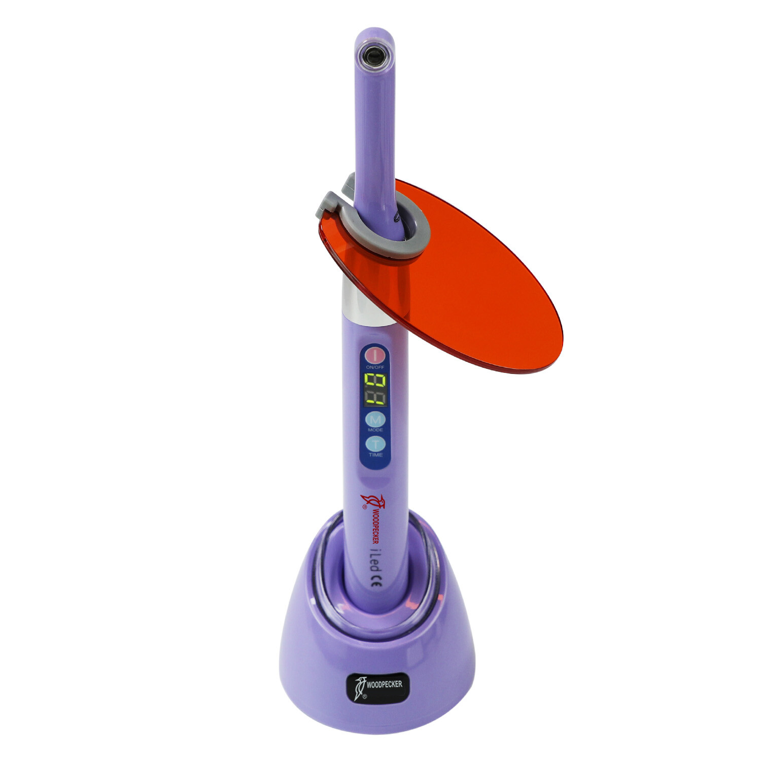100% Woodpecker Dental iLED Curing Light Lamp Wireless 1Sec Resin Cure 2500MW