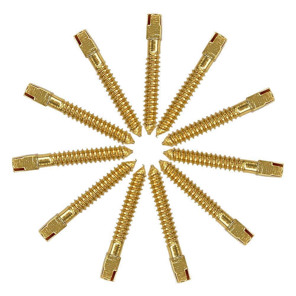 120/packDental 24K gold Plated Assorted Dental Conical Screw Posts Kits Refills