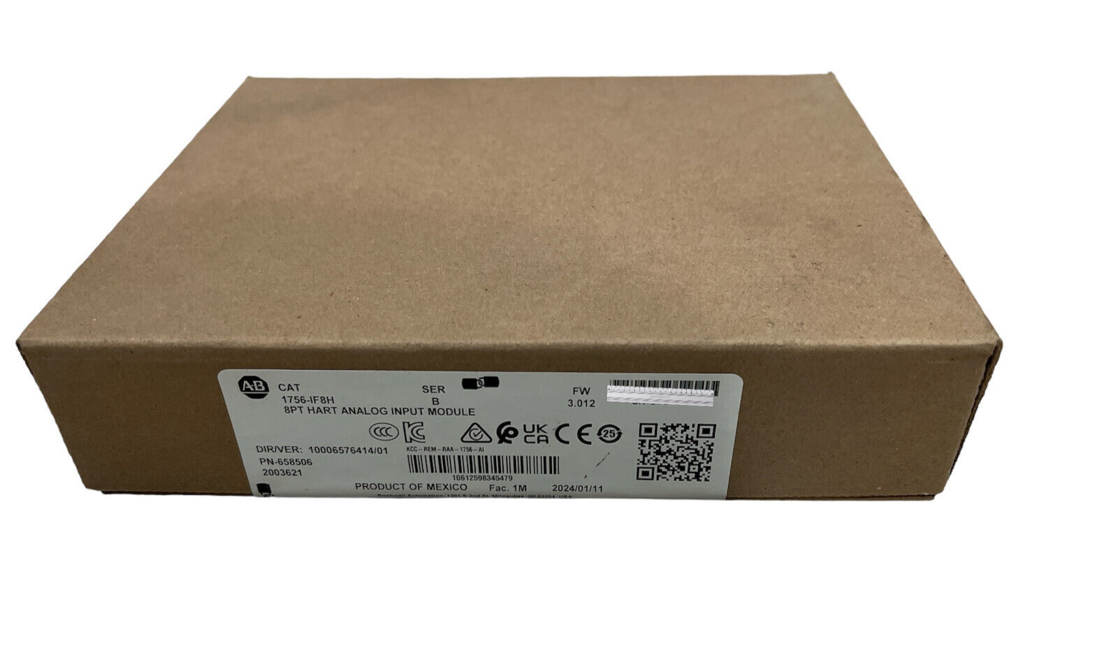 2023 New Sealed Allen-Bradley 1756-IF8H ControlLogix 8 Point HART Analog Input