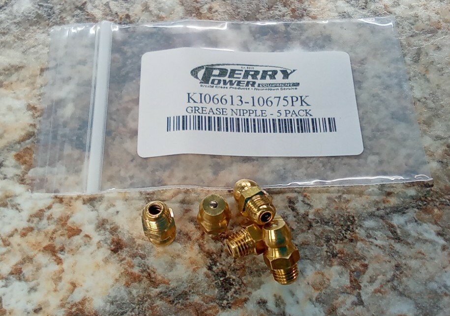 5 Pack New Genuine OEM Kioti Grease Nipple Fitting 06613-10675 for Tractor Mower