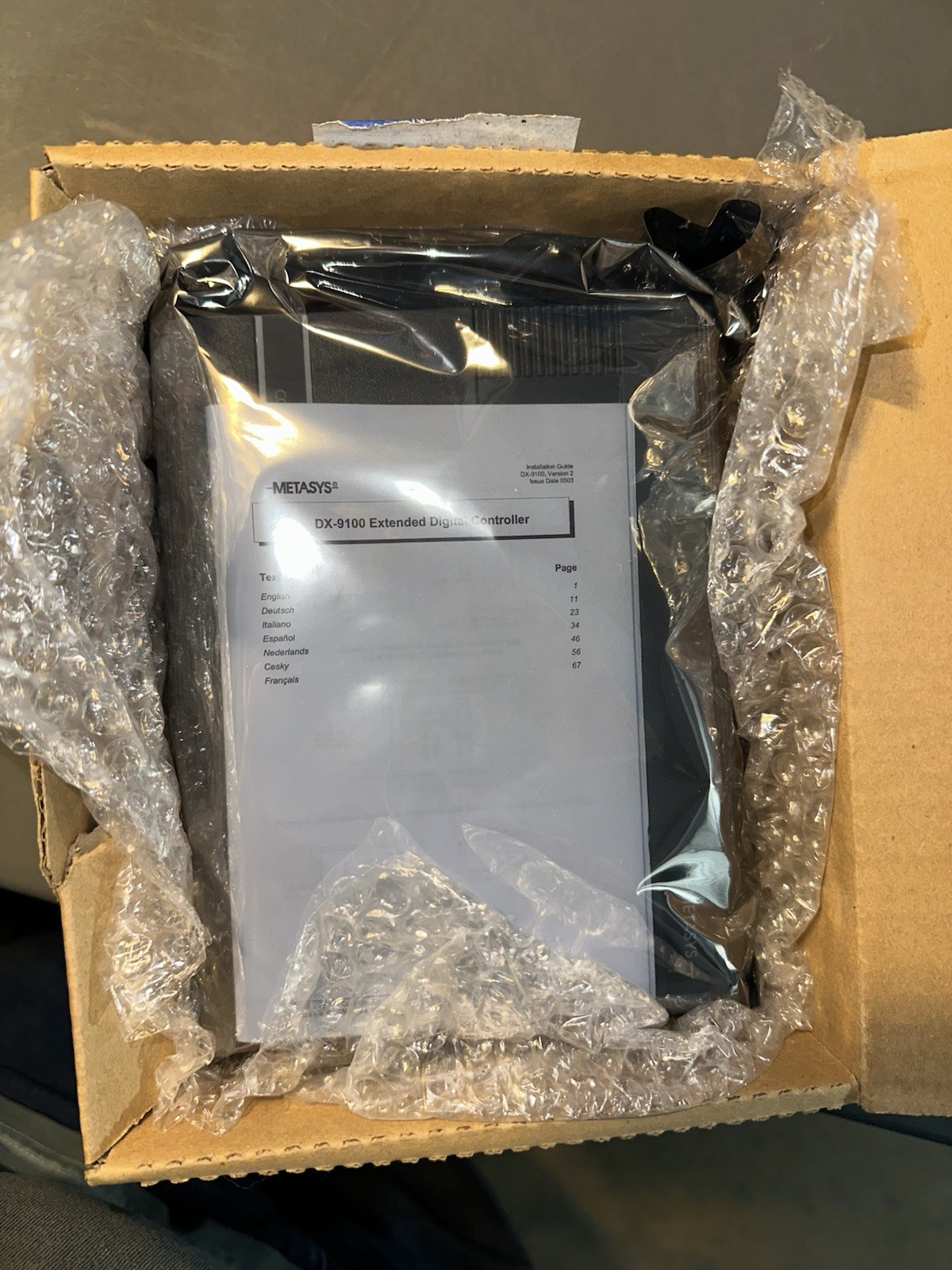 Johnson Controls DX-9100-8454 Extended Digital Controller V2