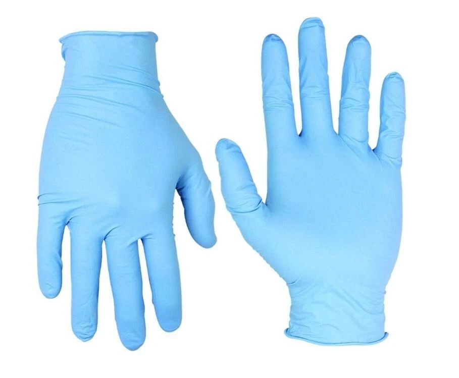 NITRILE and VINYL BLEND GLOVES 4 Mil Case of gloves 1000 pcs Non Medical MEDIUM