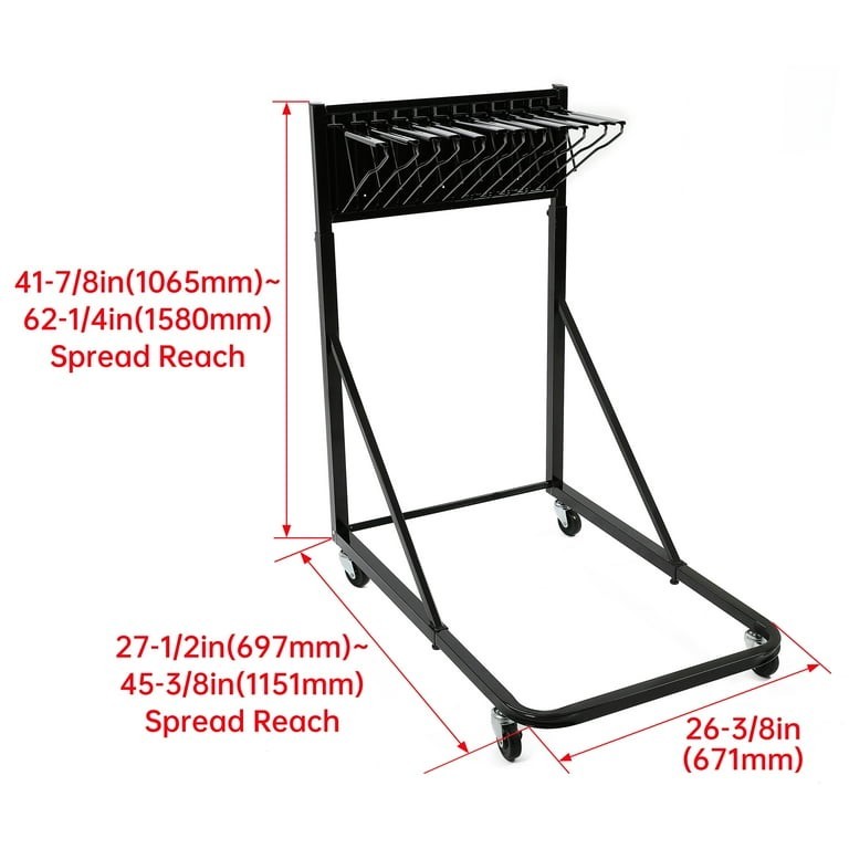 Kojem blueprint rack art holder 12 pivot bracket adjustable storage LYOM122-2-Z1