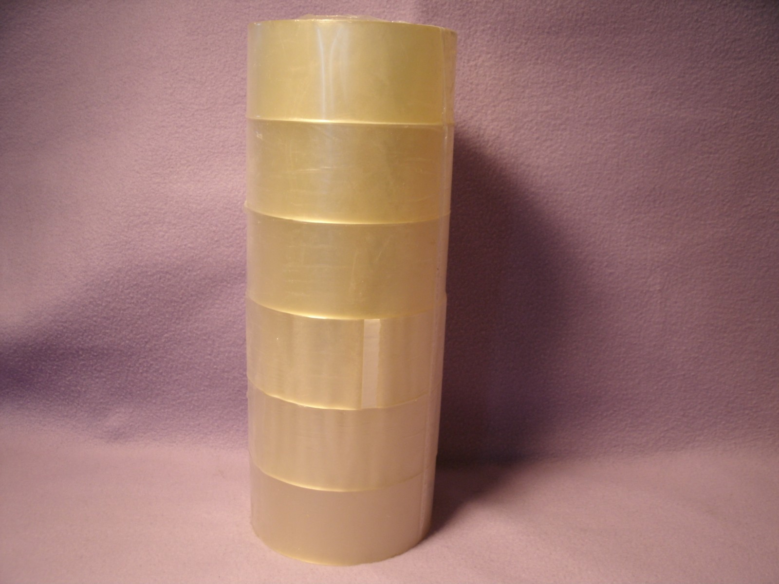 New Uline S-119 Economy Clear Tape 6 Rolls 2″x 110yds 1.8 mil