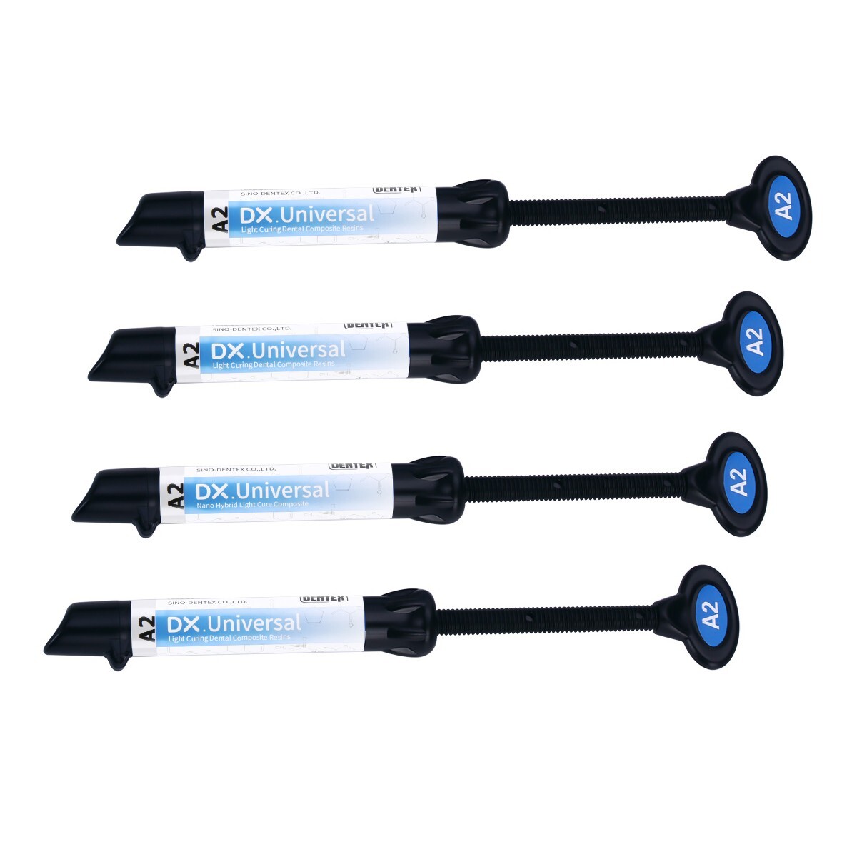 Dentex Dental Universal A1 A2 A3 A3.5 B1 B2 Recambio de Resina Compuesta de Foto