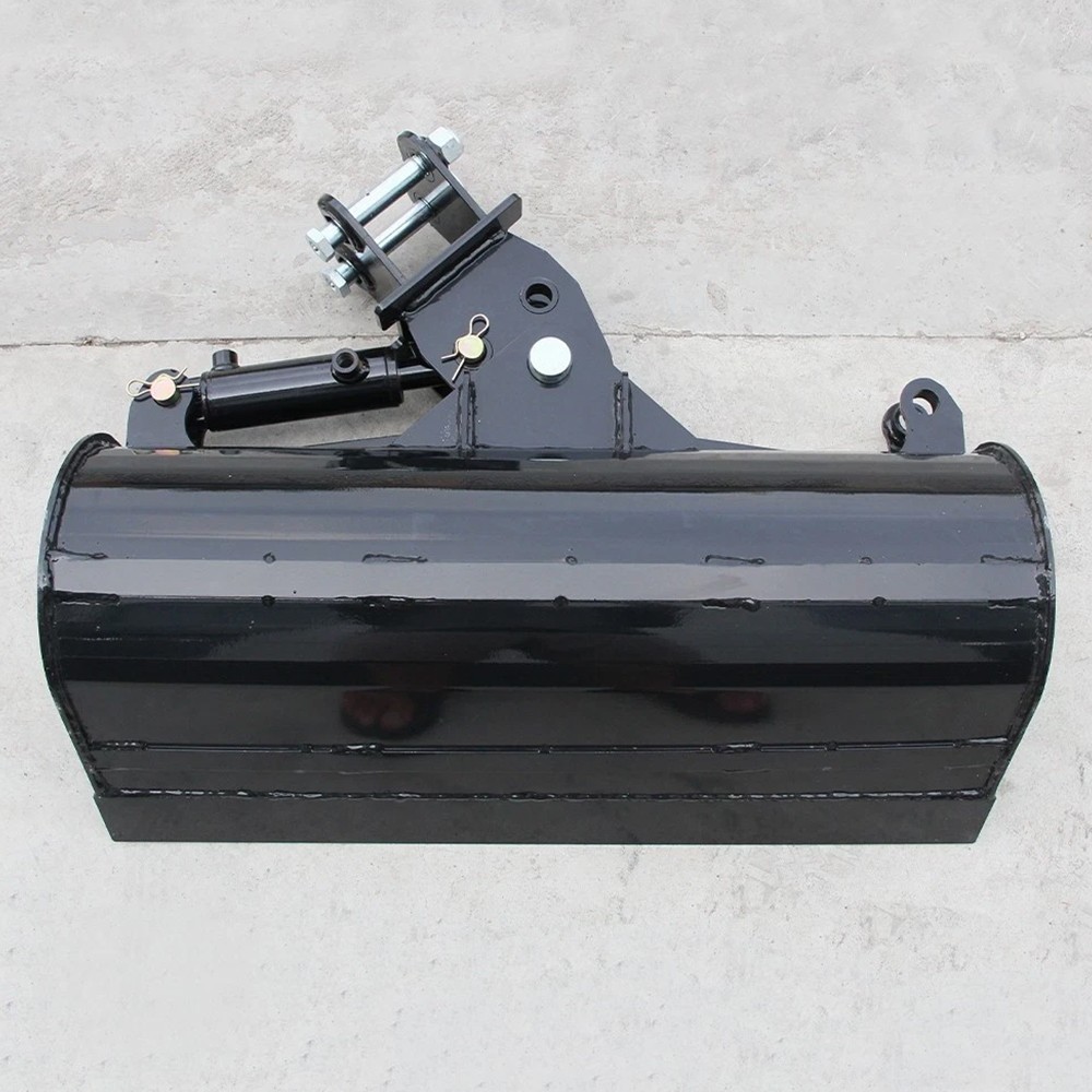 31.5in Tilting Bucket for Mini Excavator 800mm Tilt Bucket with Hydraulic Hoses