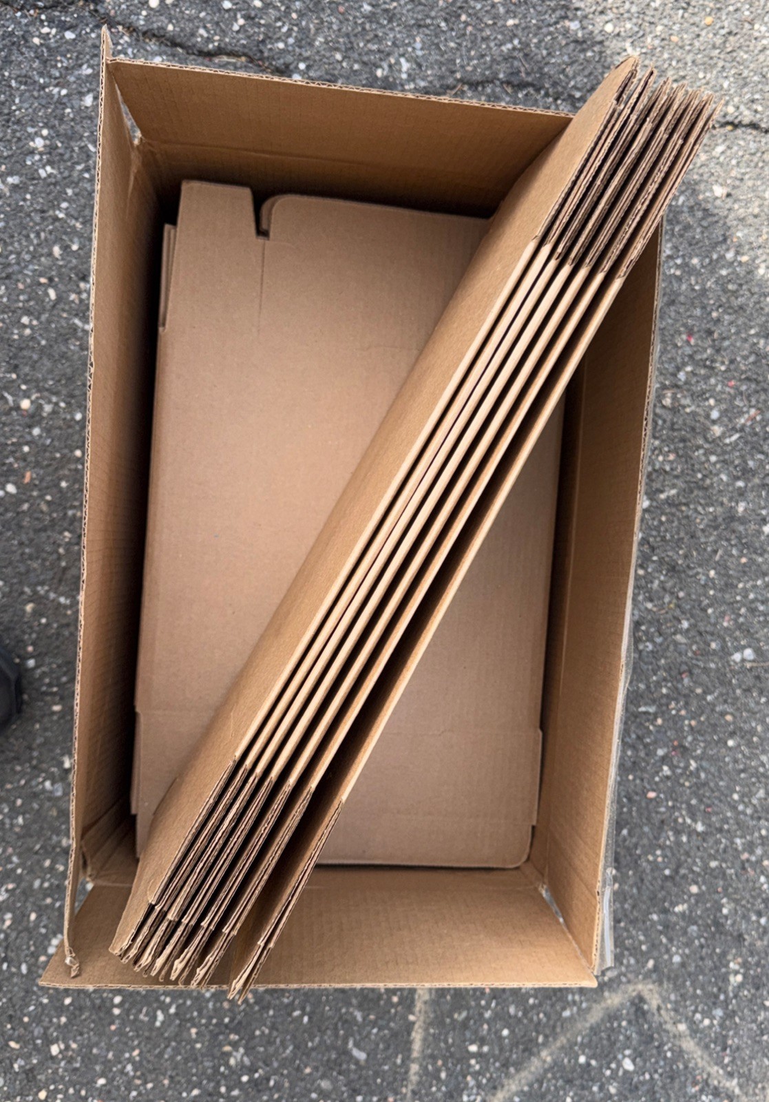 50 Pieces 10″ x 3″ x 12.5″ Corrugated Security Mailer Shipping Box