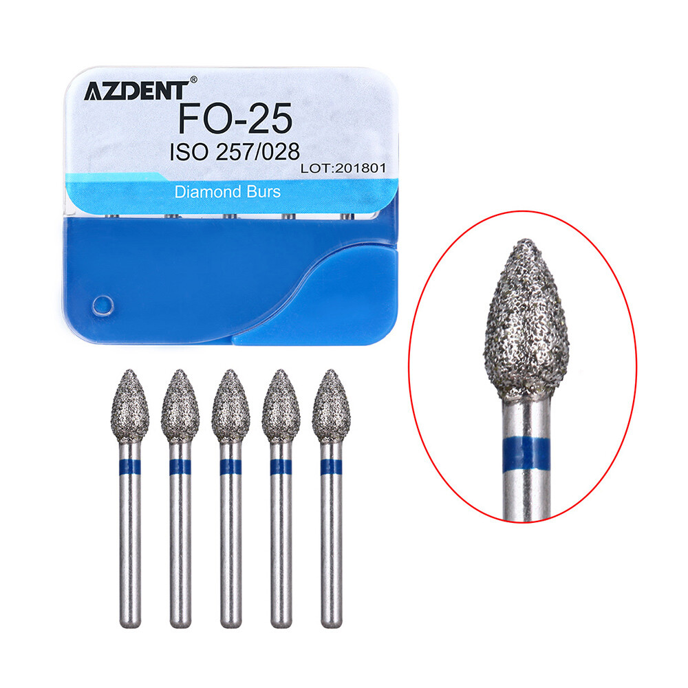 Joydental Dental E-generator LED High Speed Handpiece/ 20Types FG Diamond Burs