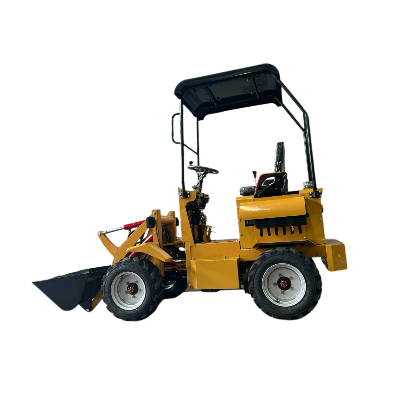 Agrotk Mini Skid Steer Wheel Loader Riding-on 23 HP RATO Gasoline Engine Compact