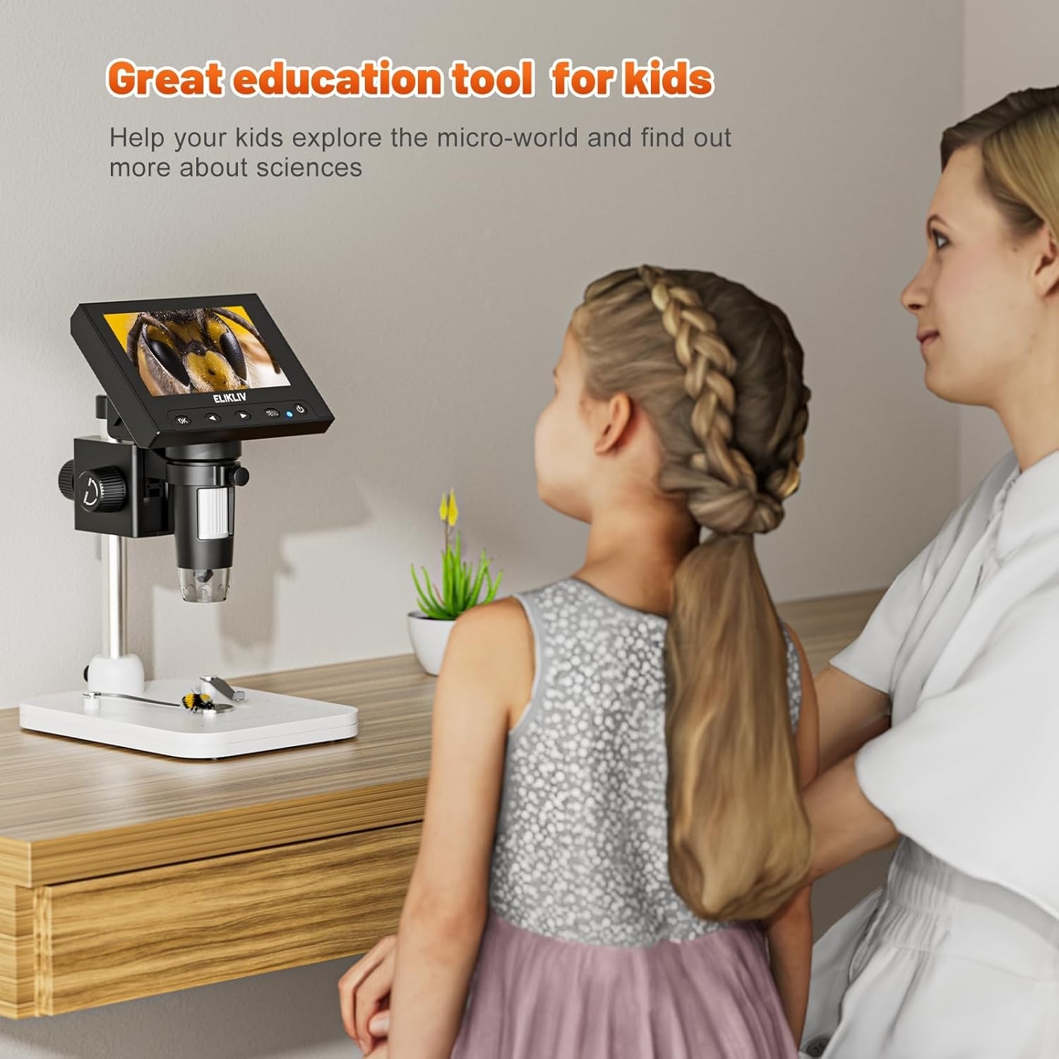 Coin Collectors Essential: 1000x Magnification Microscope