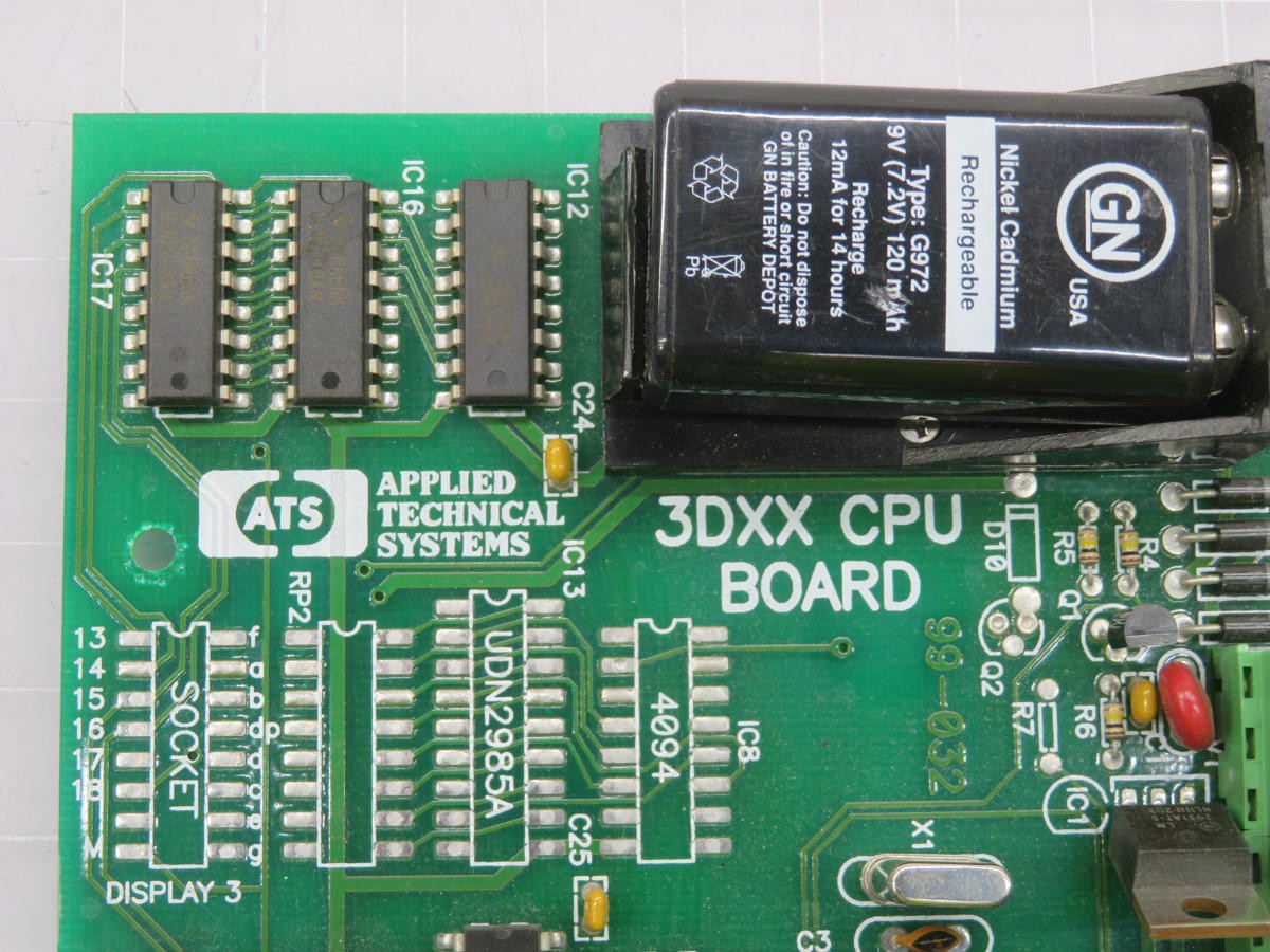 ATS 3DXX CPU BOARD T215505
