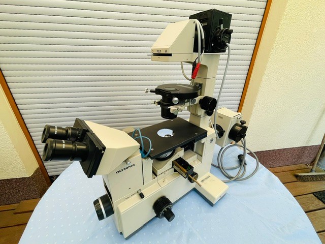 Olympus IMT-2 Inverted Phase Contrast Microscope