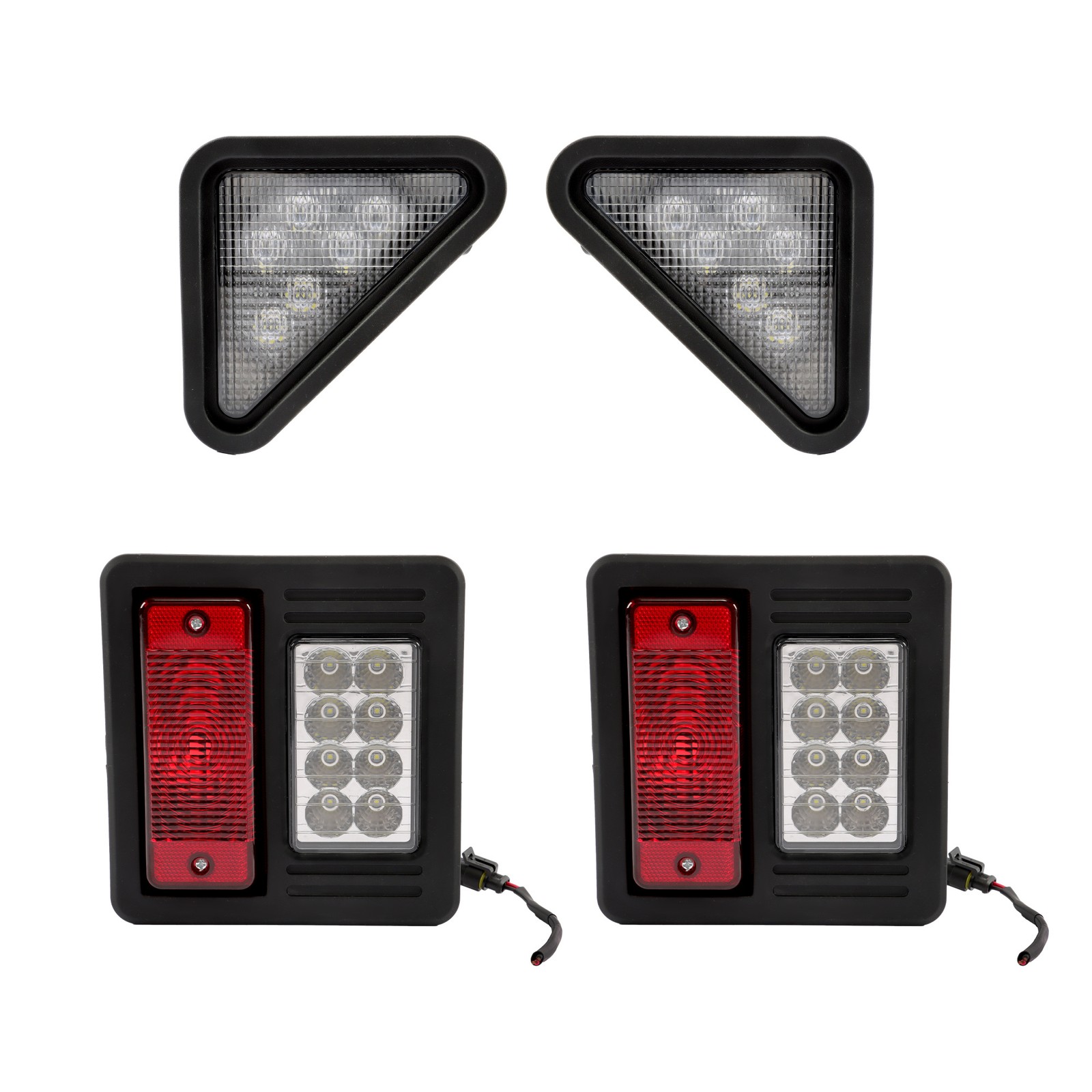 Front & Rear LED Light Kit For Bobcat S130 S150 S160 S175 S185 S740 S160 S175