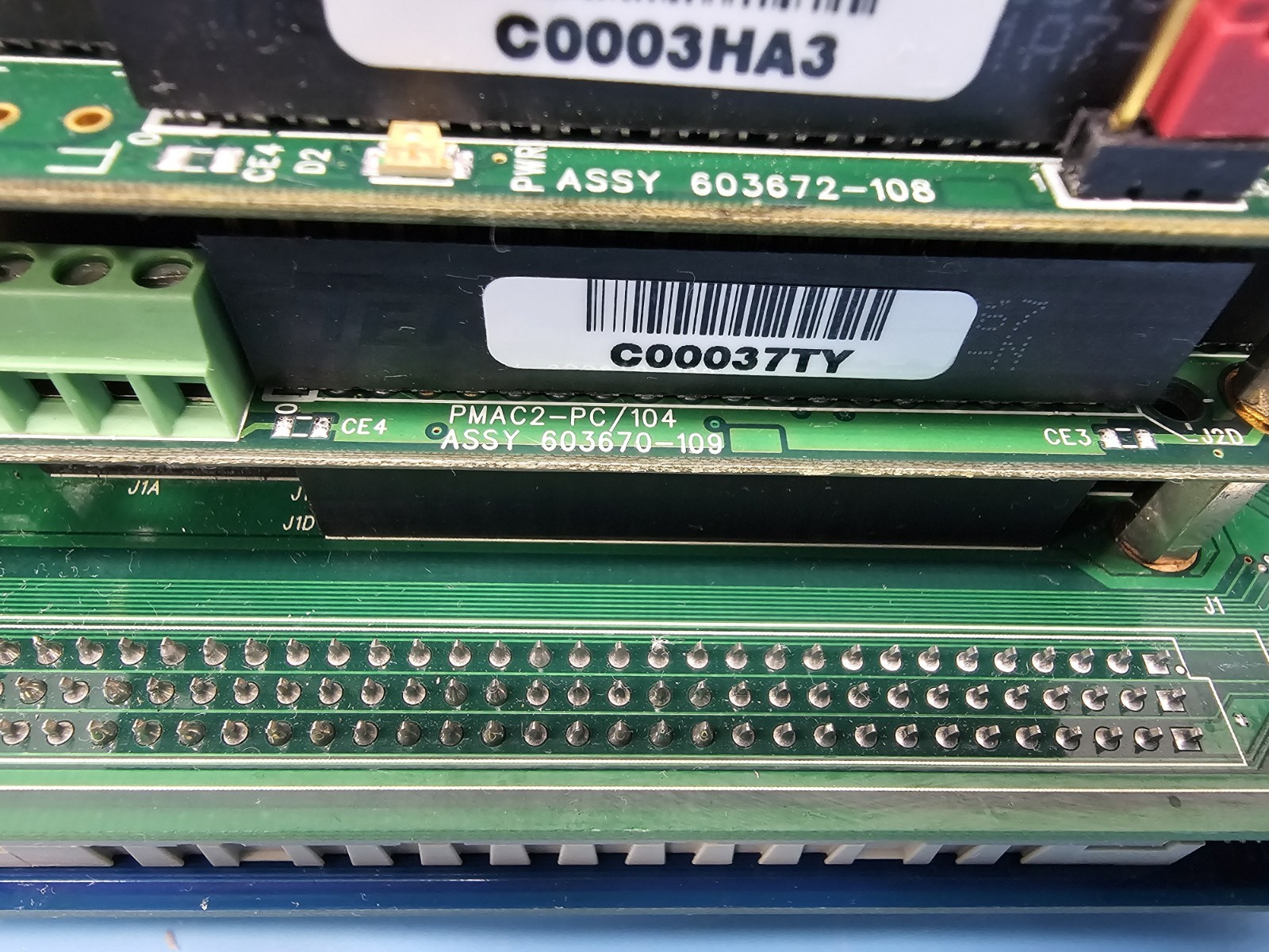 DELTA TAU PMAC2-PC/104 603671-108 , 603672-108 , PMAC2-PC/104 603670-109 BOARD