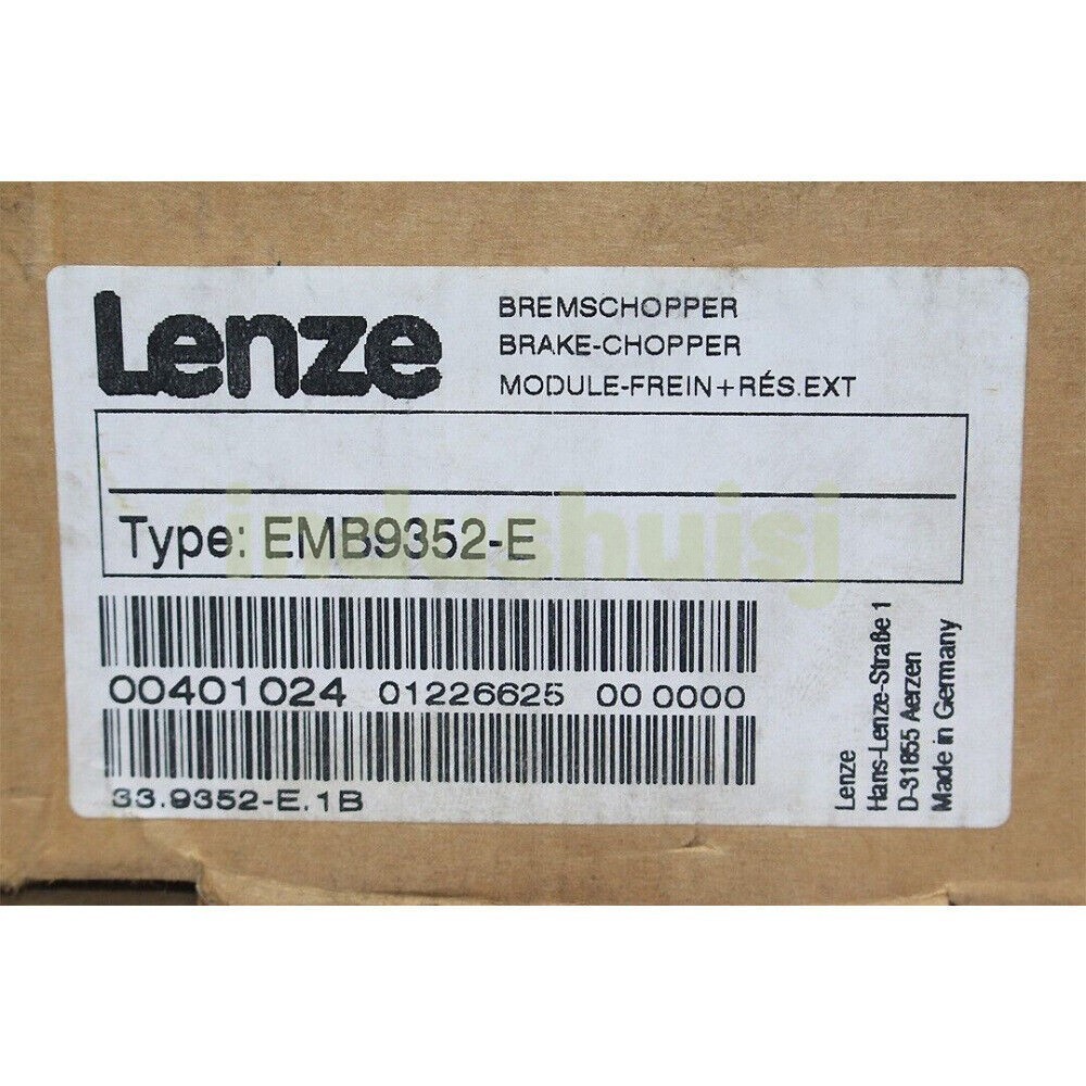 EMB9352-E NEW LENZE EMB9352E Brake Module