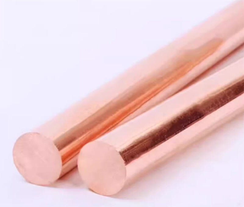 Length 100/150/200/250/300mm 99.9% Pure Copper T2 Cu Round Rod Rar Dia 8mm-100mm