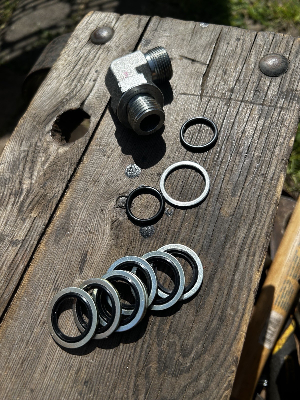 2 – Fix Leak!! Chinese Mini Excavator Hydraulic Output Seal Vicsec 420cc Washer