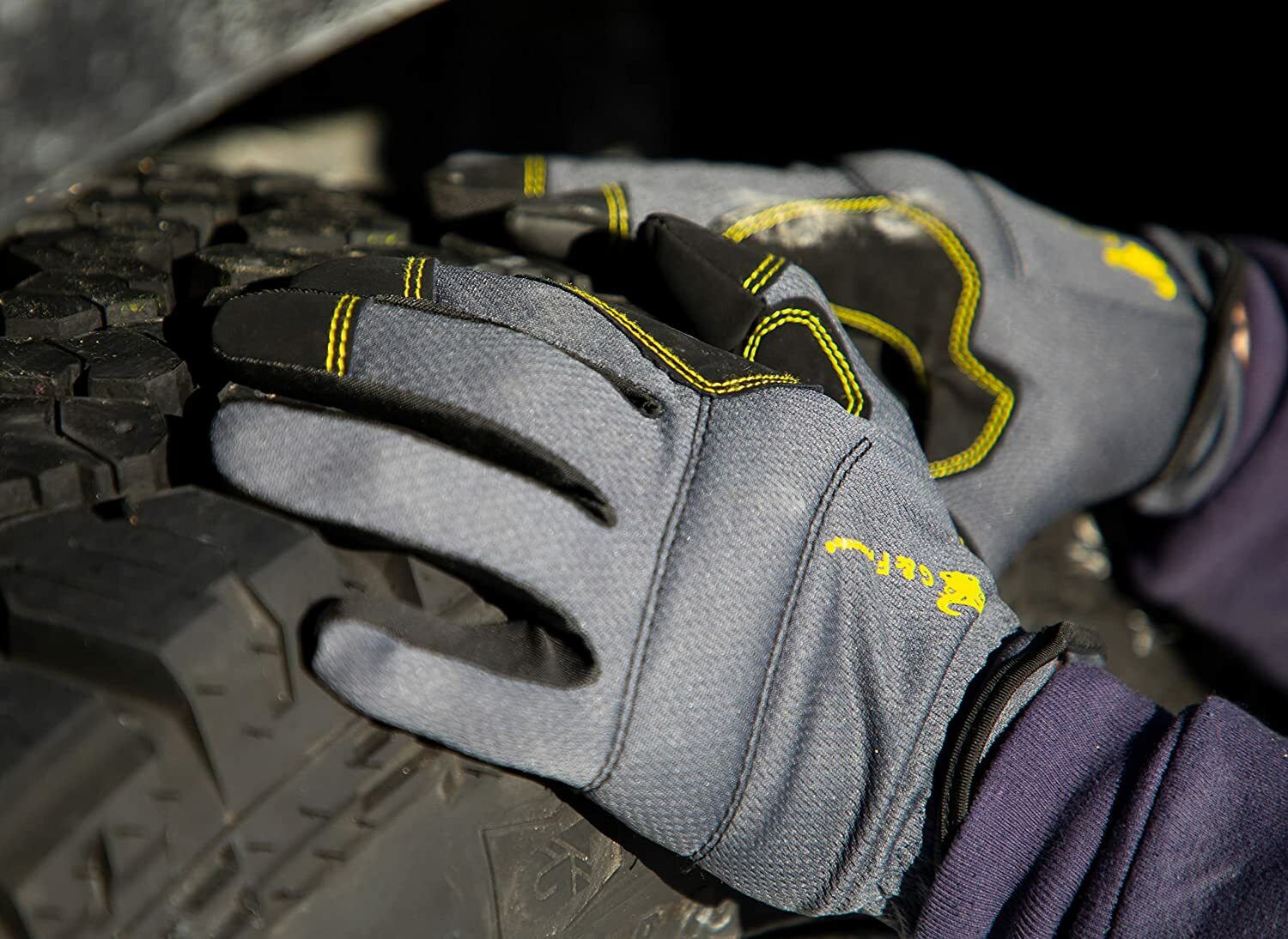 All Purpose Utility Work Gloves High Performance Mechanics Gloves, 3 Pair