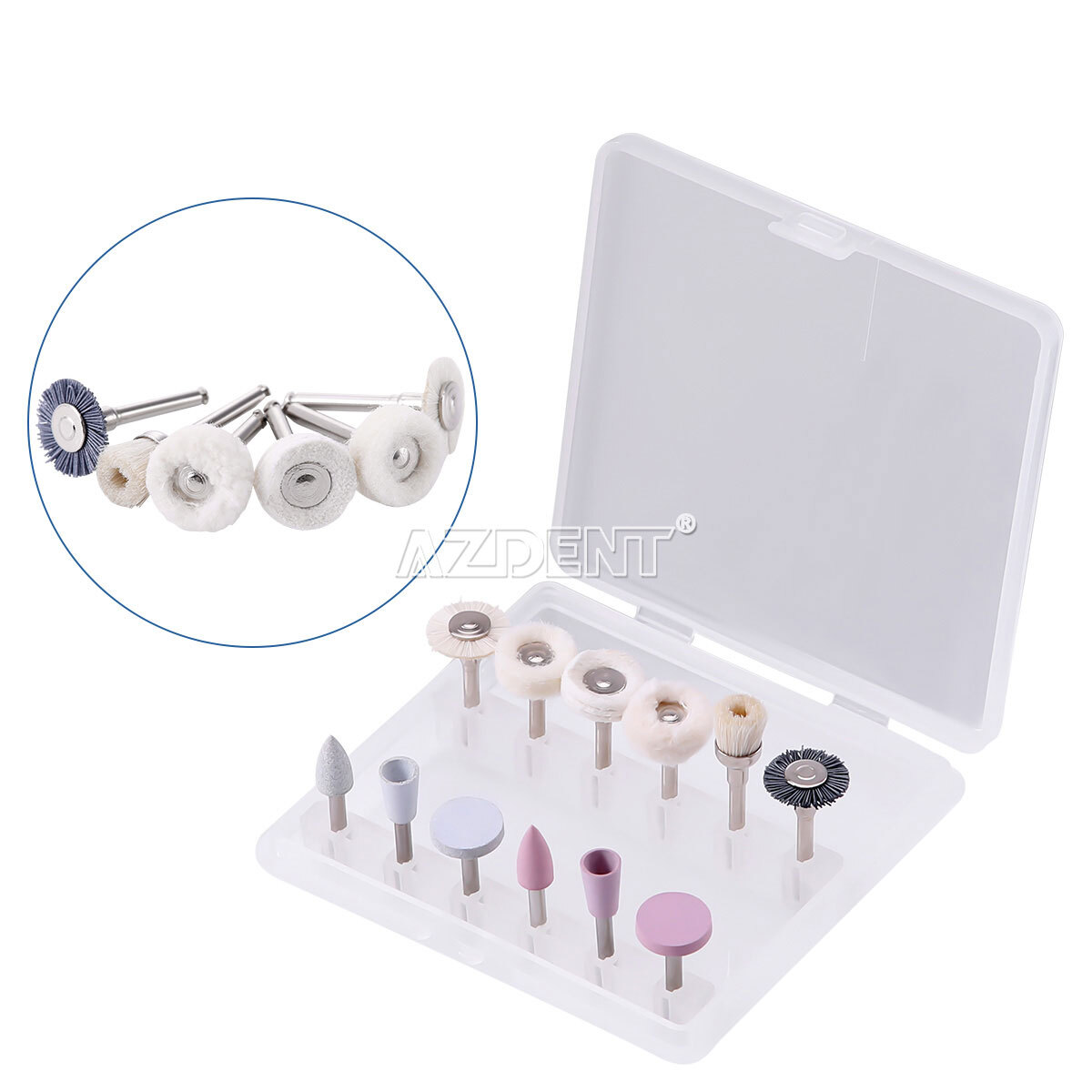 Dental Composite Polishing Kit RA 2.35MM For Composite Finishing and Polishing
