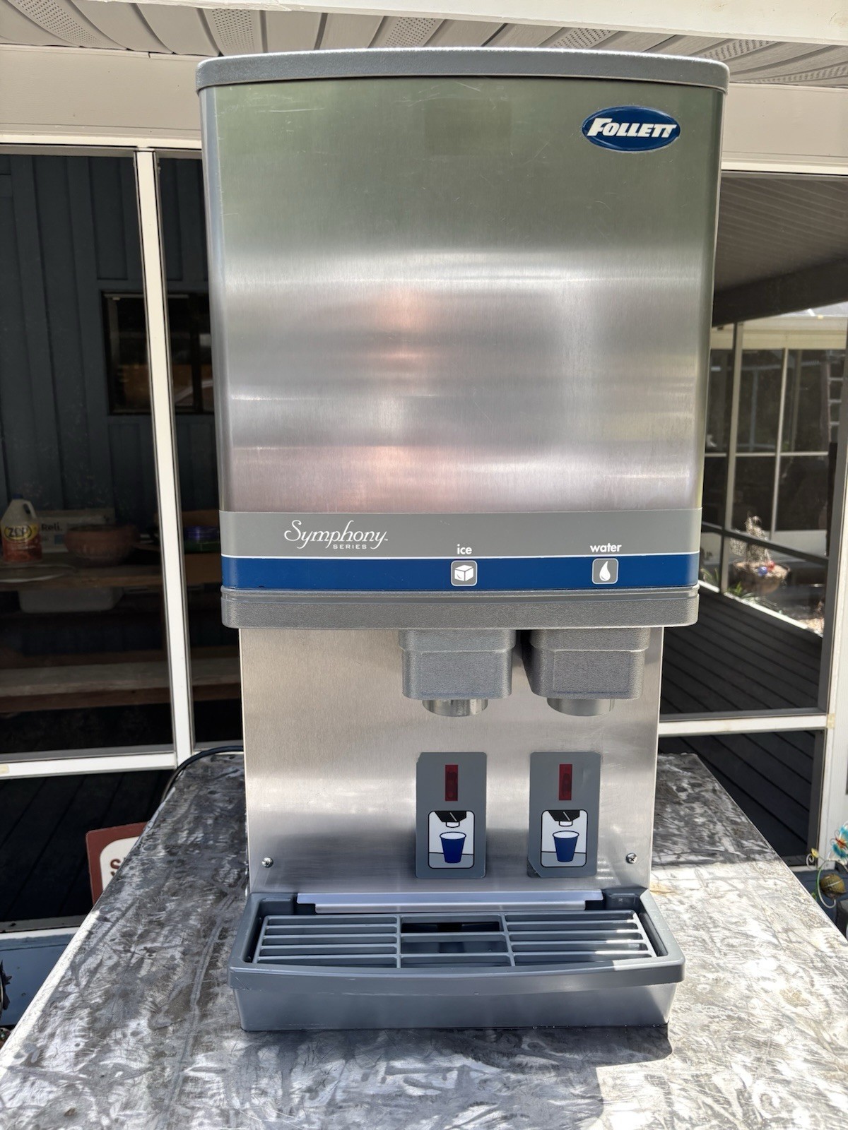 Follett Symphony Ice & Water Dispenser – Model 12C1414 A-S