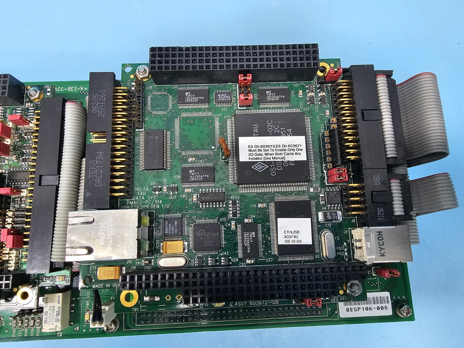 DELTA TAU PMAC2-PC/104 603671-108 , 603672-108 , PMAC2-PC/104 603670-109 BOARD