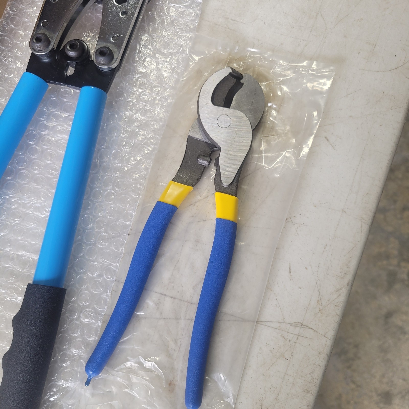 HKS HX-50B Battery Cable Lug Crimper Tool + Cutter Mechanic Tools