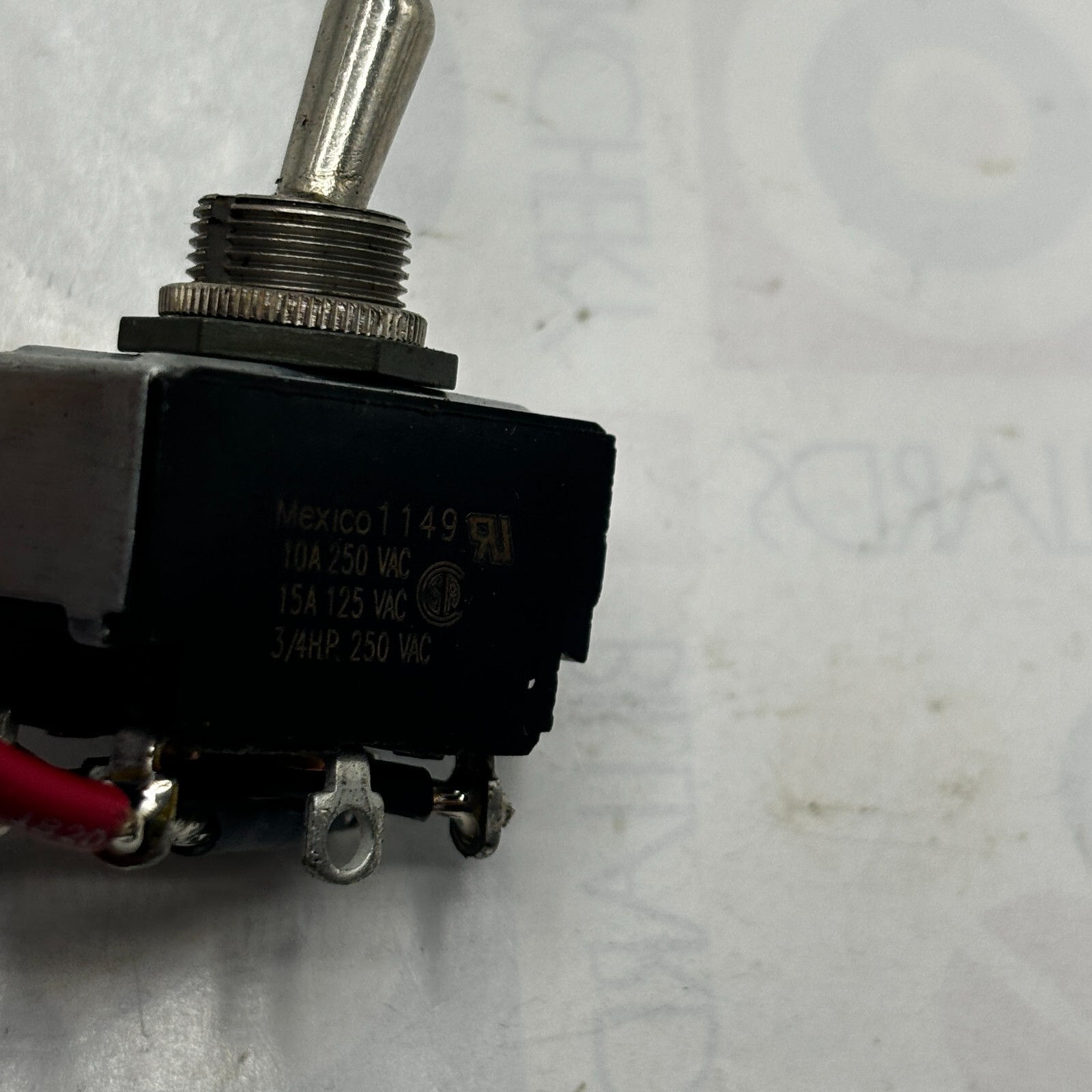 MEXICO 1149 Micro Switch Toggle Switch LOT OF 2 ⭐
