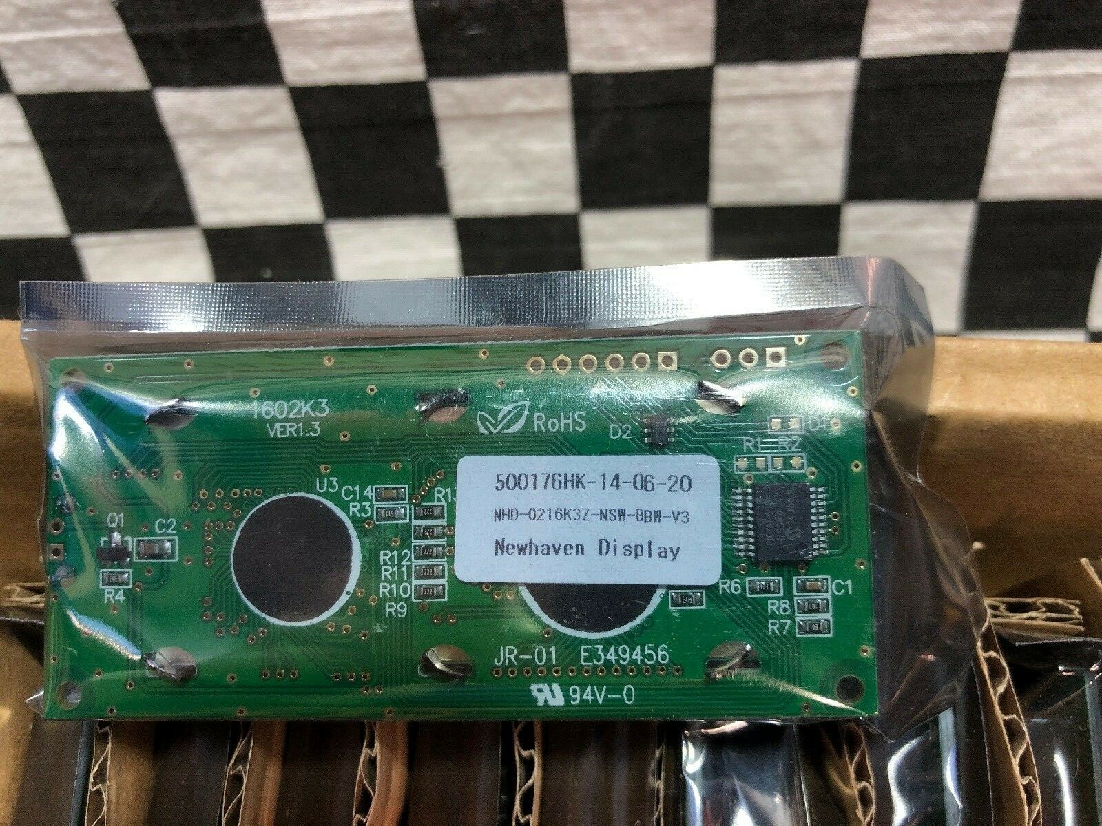 Lot Of 45 Newhaven LCD Display Module, NHD-0216K3Z-NSW-BBW-V3, SHIPSAMEDAY