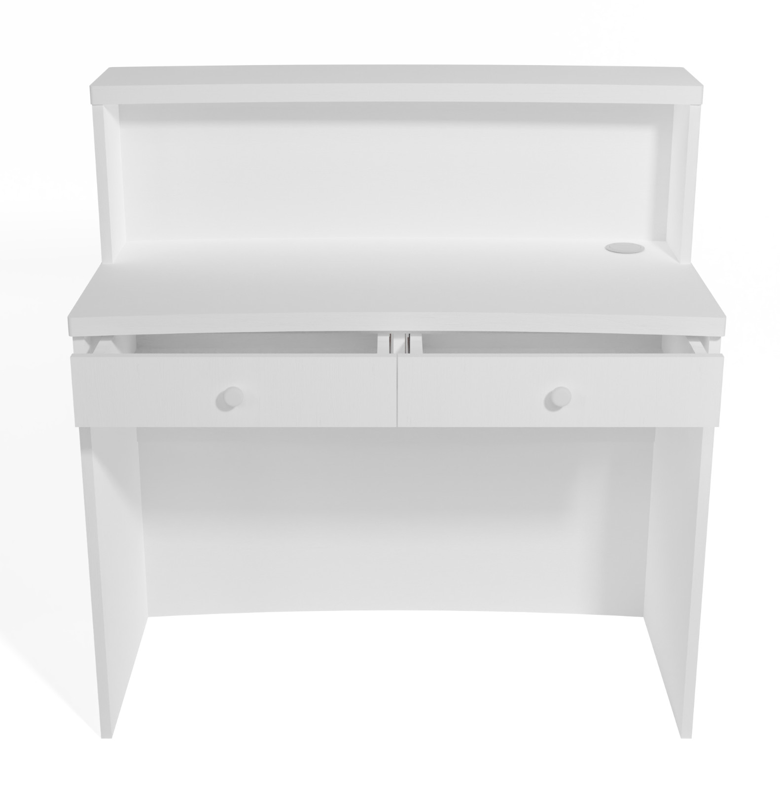 Reception Desk Counter Top, Laminate Desktop, Standing Front Table for Salon Spa