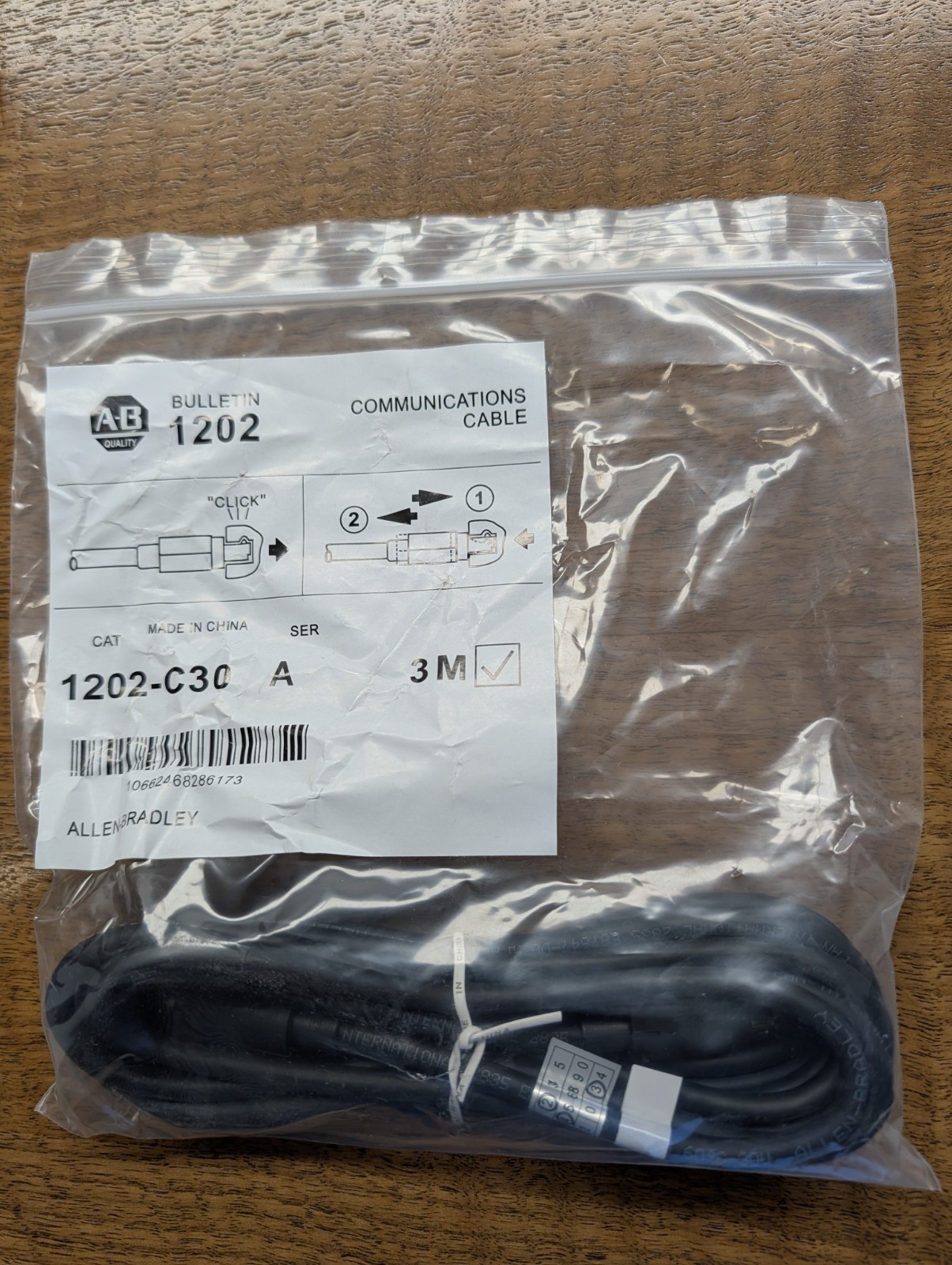 Allen Bradley 1202-C30 Rockwell Automation Communication Cable